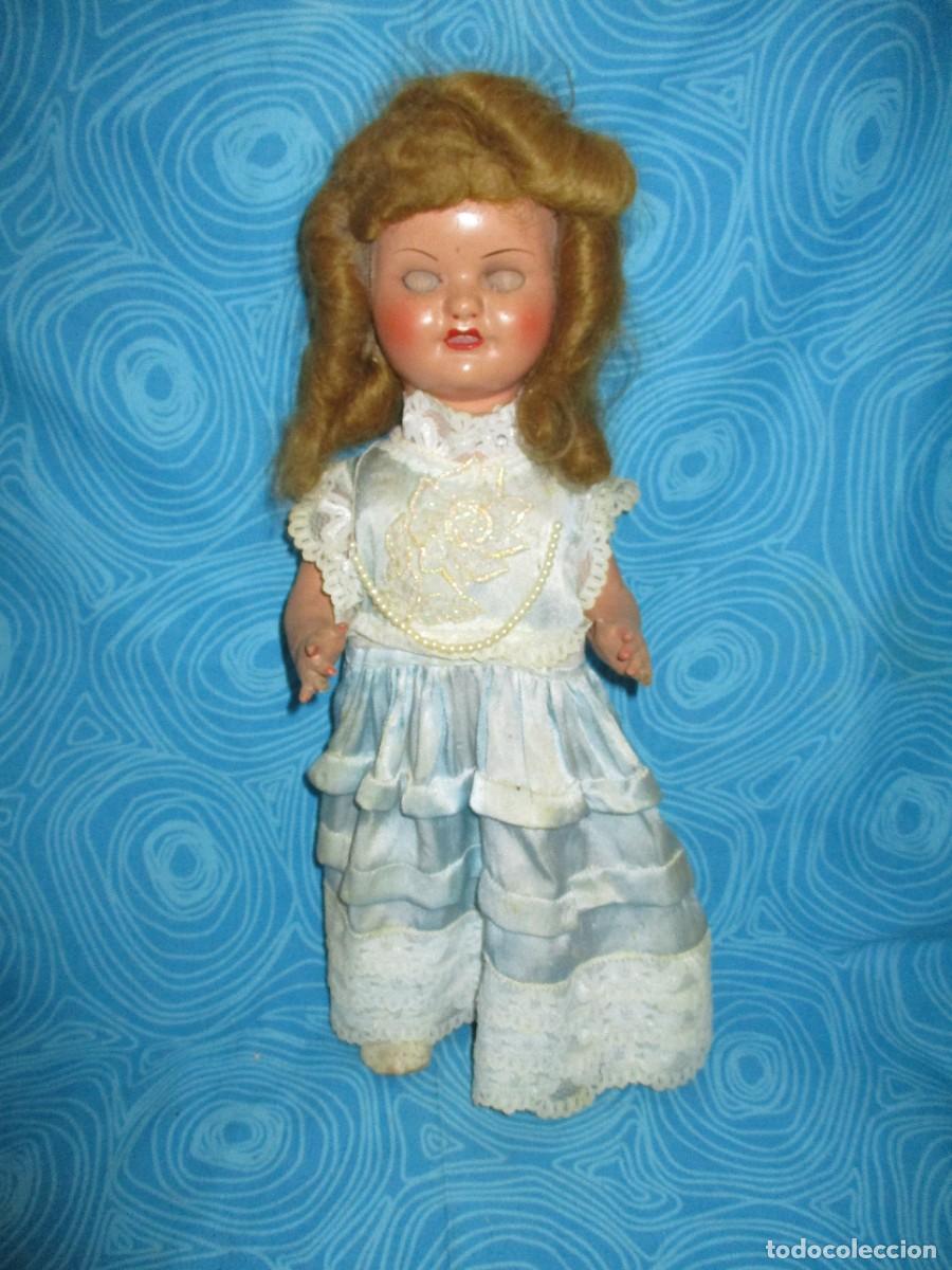 Mu&ntilde;eca espa&ntilde;ola clasica: ANTIGUA MU&Ntilde;ECA COMPOSICION ANDARINA - Foto 11