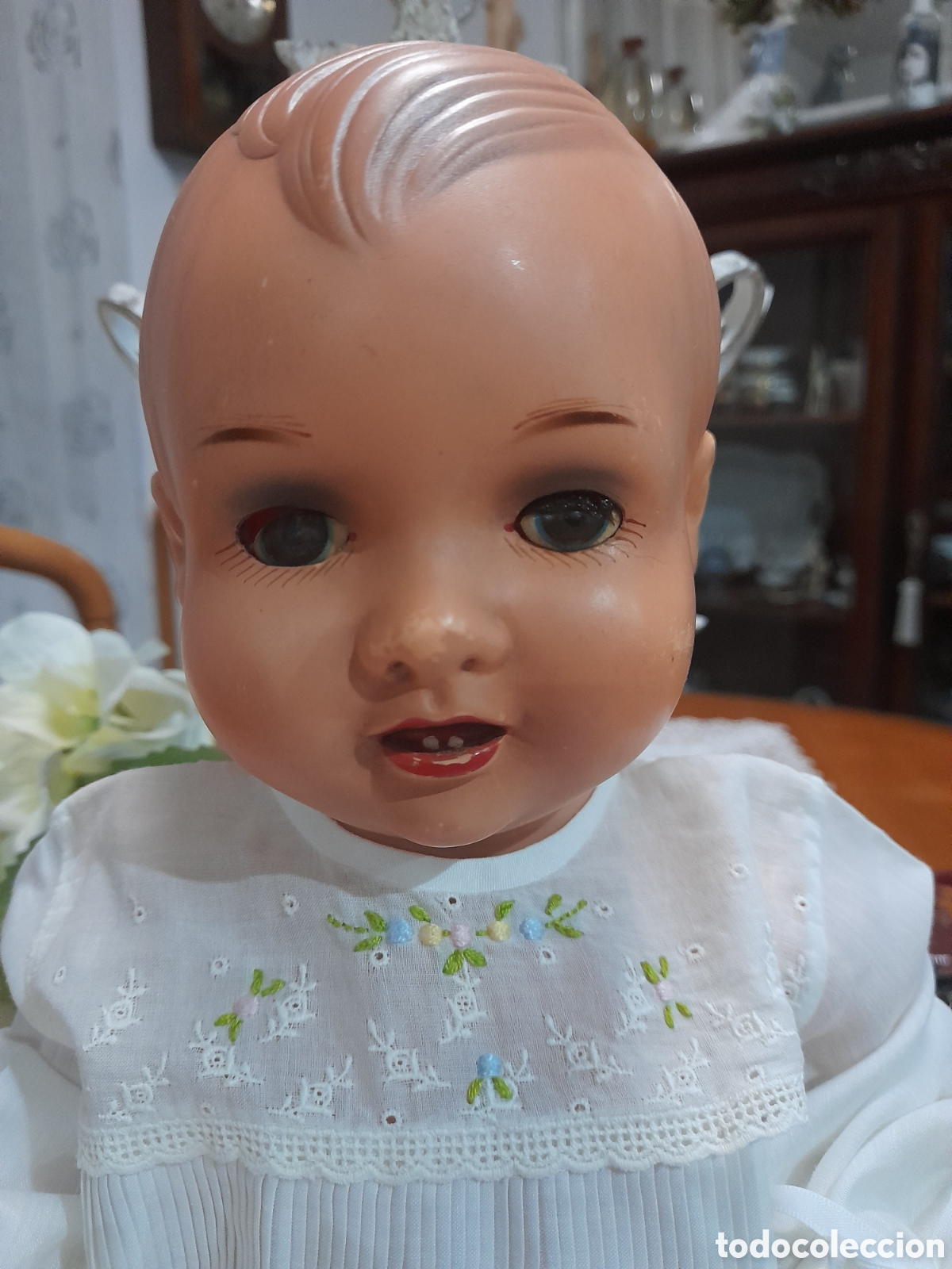 Mu&ntilde;eca espa&ntilde;ola clasica: MU&Ntilde;ECO CELULOIDE MANOLIN O NANIN DE DIANA - Foto 2