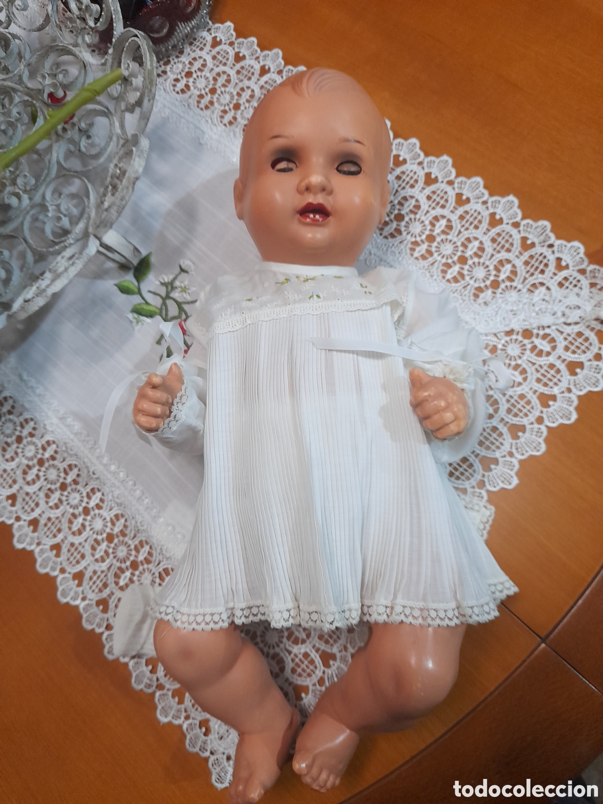 Mu&ntilde;eca espa&ntilde;ola clasica: MU&Ntilde;ECO CELULOIDE MANOLIN O NANIN DE DIANA - Foto 3