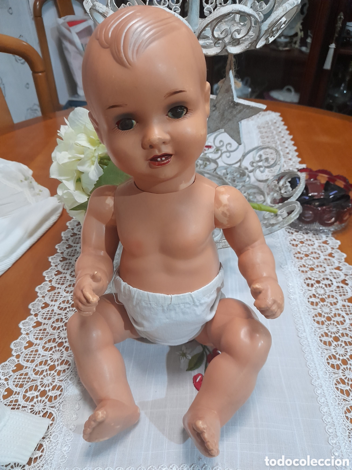 Mu&ntilde;eca espa&ntilde;ola clasica: MU&Ntilde;ECO CELULOIDE MANOLIN O NANIN DE DIANA - Foto 4