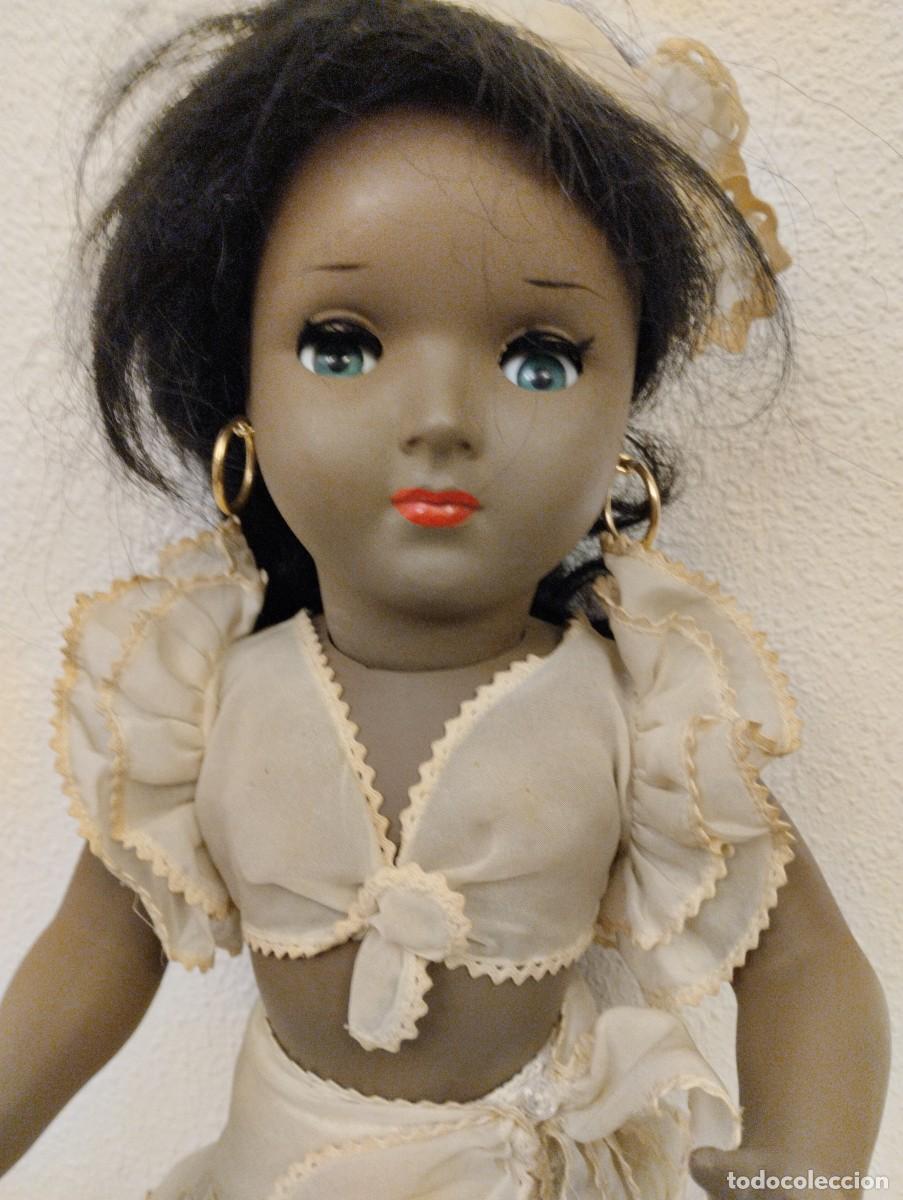 Mu&ntilde;eca espa&ntilde;ola clasica: Mu&ntilde;eca celuloide antigua JC-SA - Foto 2