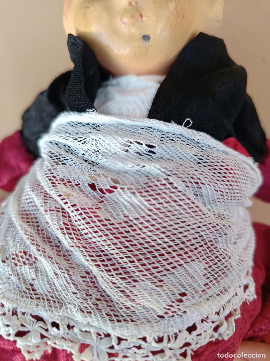 Mu&ntilde;eca espa&ntilde;ola clasica: Antigua mu&ntilde;eca de cart&oacute;n - Foto 5