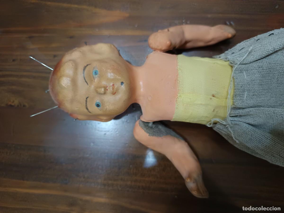 Mu&ntilde;eca espa&ntilde;ola clasica: Antigua mu&ntilde;eca de cart&oacute;n - Foto 8