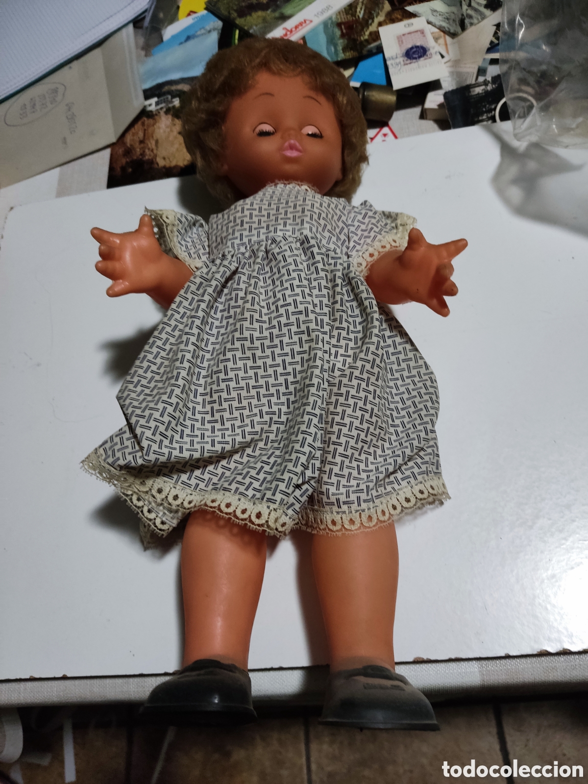 Mu&ntilde;eca espa&ntilde;ola clasica: Mu&ntilde;eca antigua FALCA espain - Foto 1