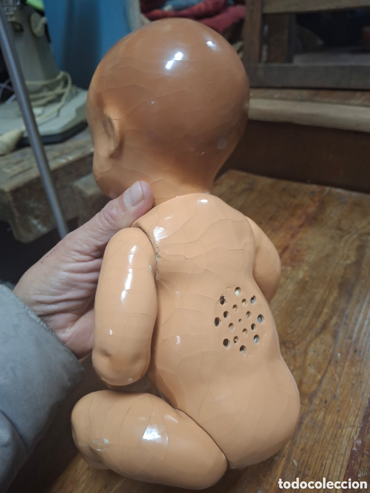 Mu&ntilde;eca espa&ntilde;ola clasica: Mu&ntilde;eco MANOLIN a&ntilde;os 40 - Foto 4