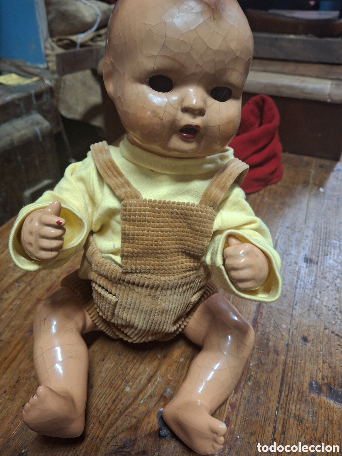 Mu&ntilde;eca espa&ntilde;ola clasica: Mu&ntilde;eco MANOLIN a&ntilde;os 40 - Foto 6
