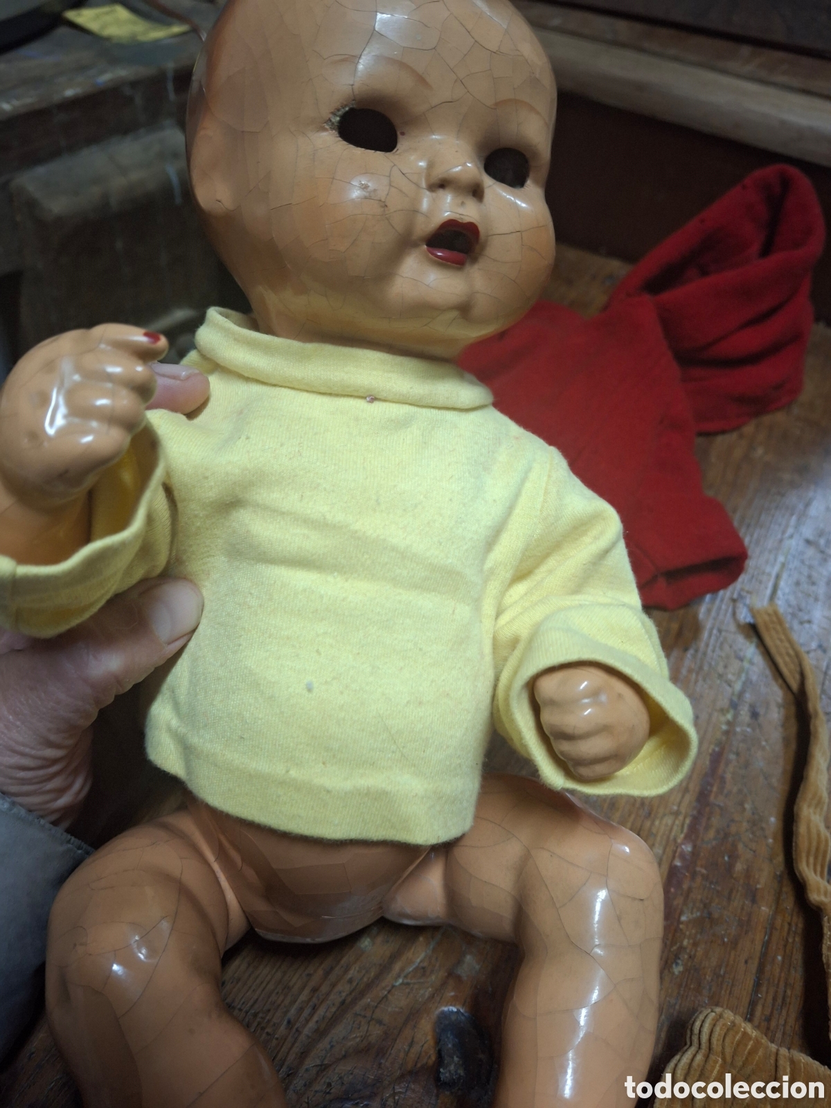 Mu&ntilde;eca espa&ntilde;ola clasica: Mu&ntilde;eco MANOLIN a&ntilde;os 40 - Foto 9