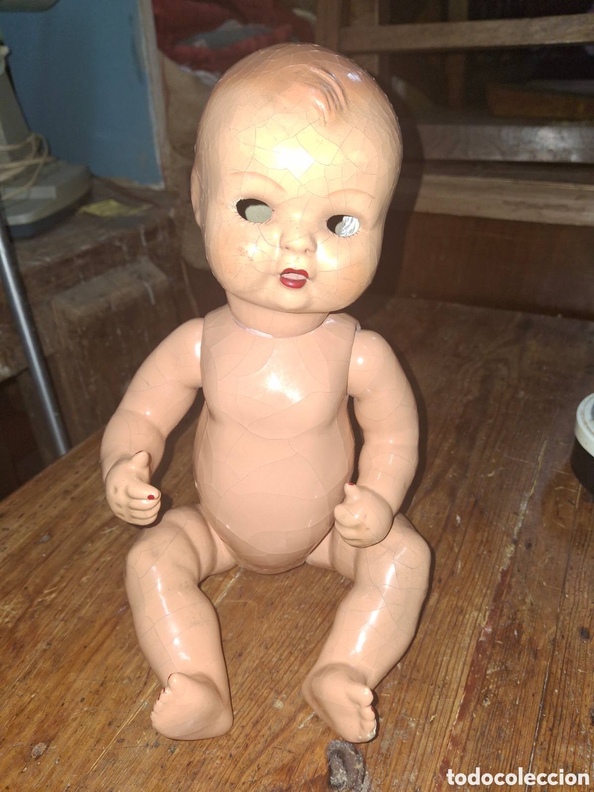 Mu&ntilde;eca espa&ntilde;ola clasica: Mu&ntilde;eco MANOLIN a&ntilde;os 40 - Foto 1