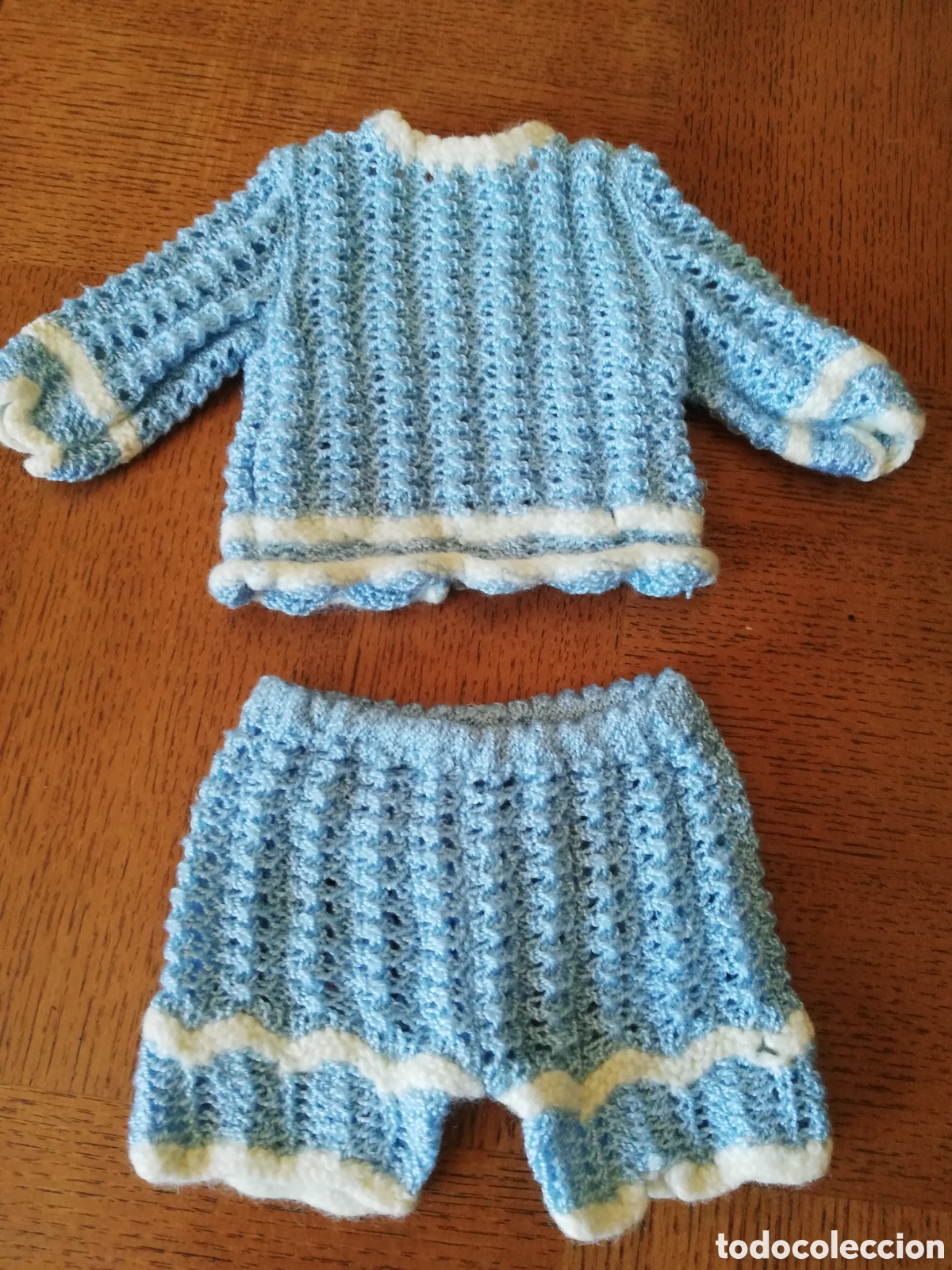 Mu&ntilde;eca espa&ntilde;ola clasica: ANTIGUO CONJUNTO. MU&Ntilde;ECA, MU&Ntilde;ECO. 2 PIEZAS - Foto 4