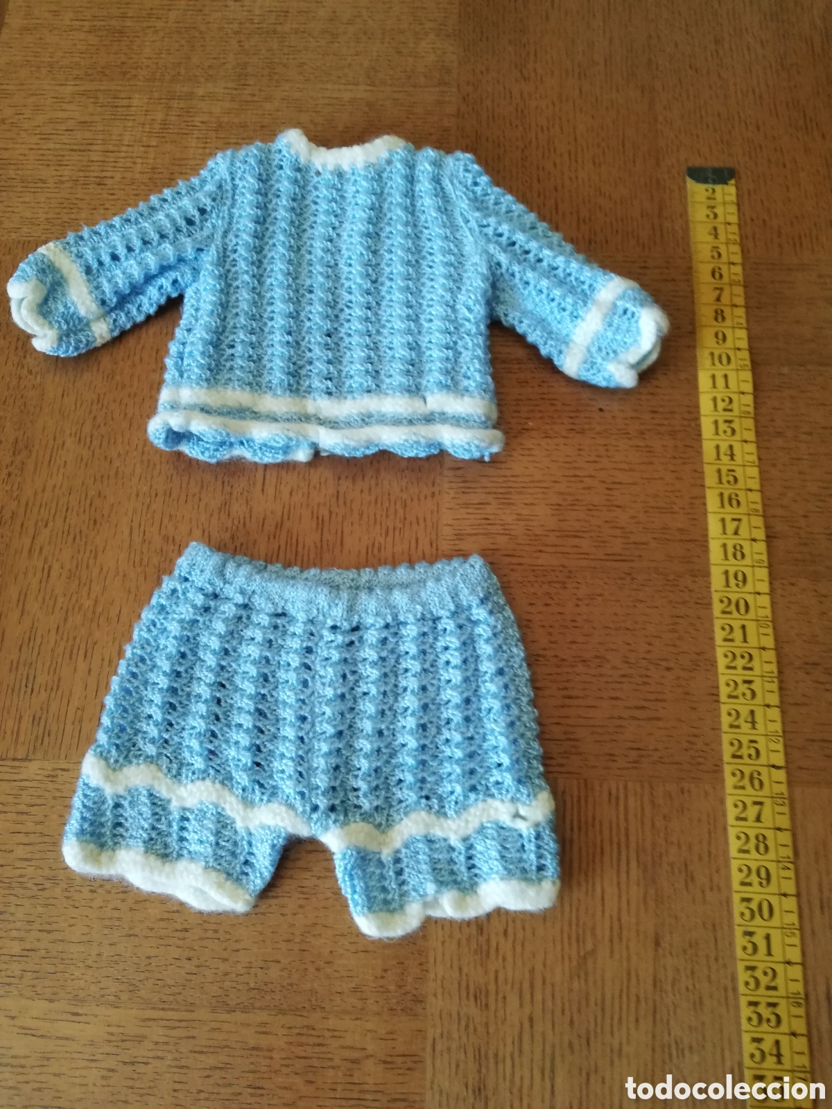 Mu&ntilde;eca espa&ntilde;ola clasica: ANTIGUO CONJUNTO. MU&Ntilde;ECA, MU&Ntilde;ECO. 2 PIEZAS - Foto 5
