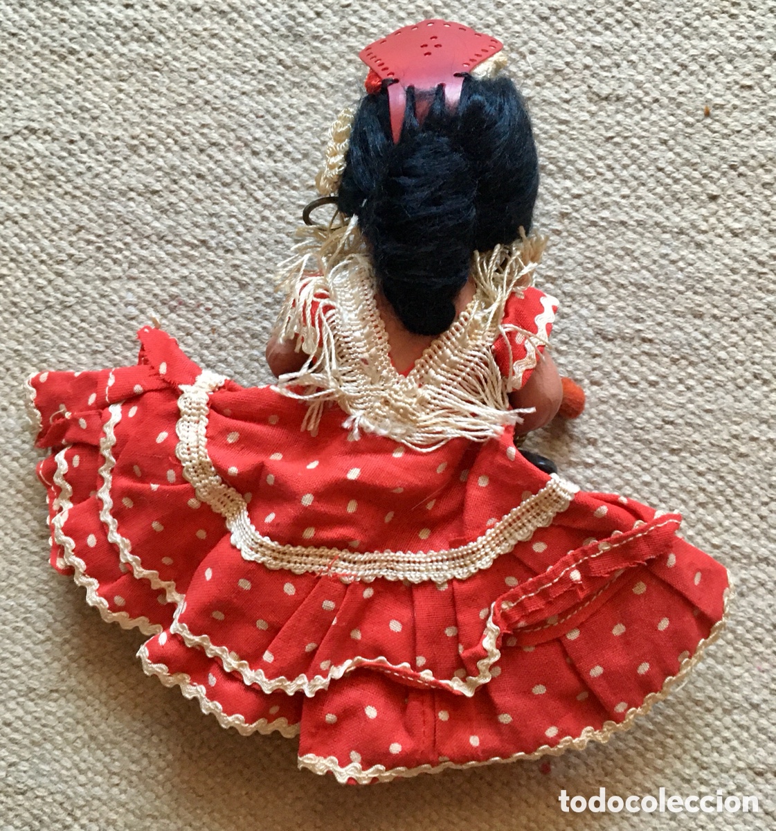 Mu&ntilde;eca espa&ntilde;ola clasica: Peque&ntilde;a mu&ntilde;eca de terracota - Foto 2