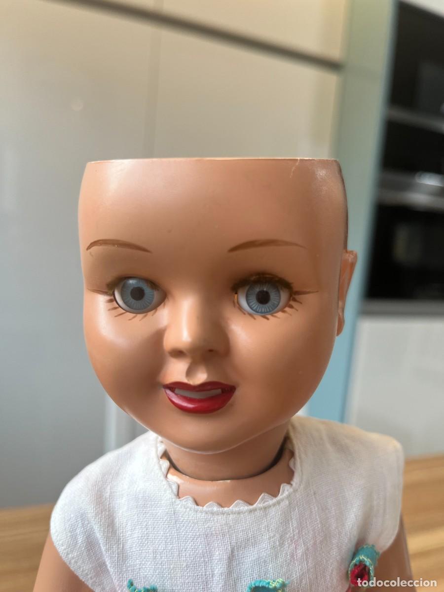 Mu&ntilde;eca espa&ntilde;ola clasica: Mu&ntilde;eca antigua Teres&iacute;n sin pelo - Foto 2