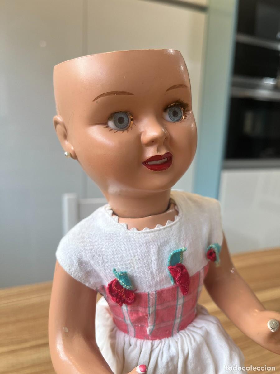 Mu&ntilde;eca espa&ntilde;ola clasica: Mu&ntilde;eca antigua Teres&iacute;n sin pelo - Foto 3