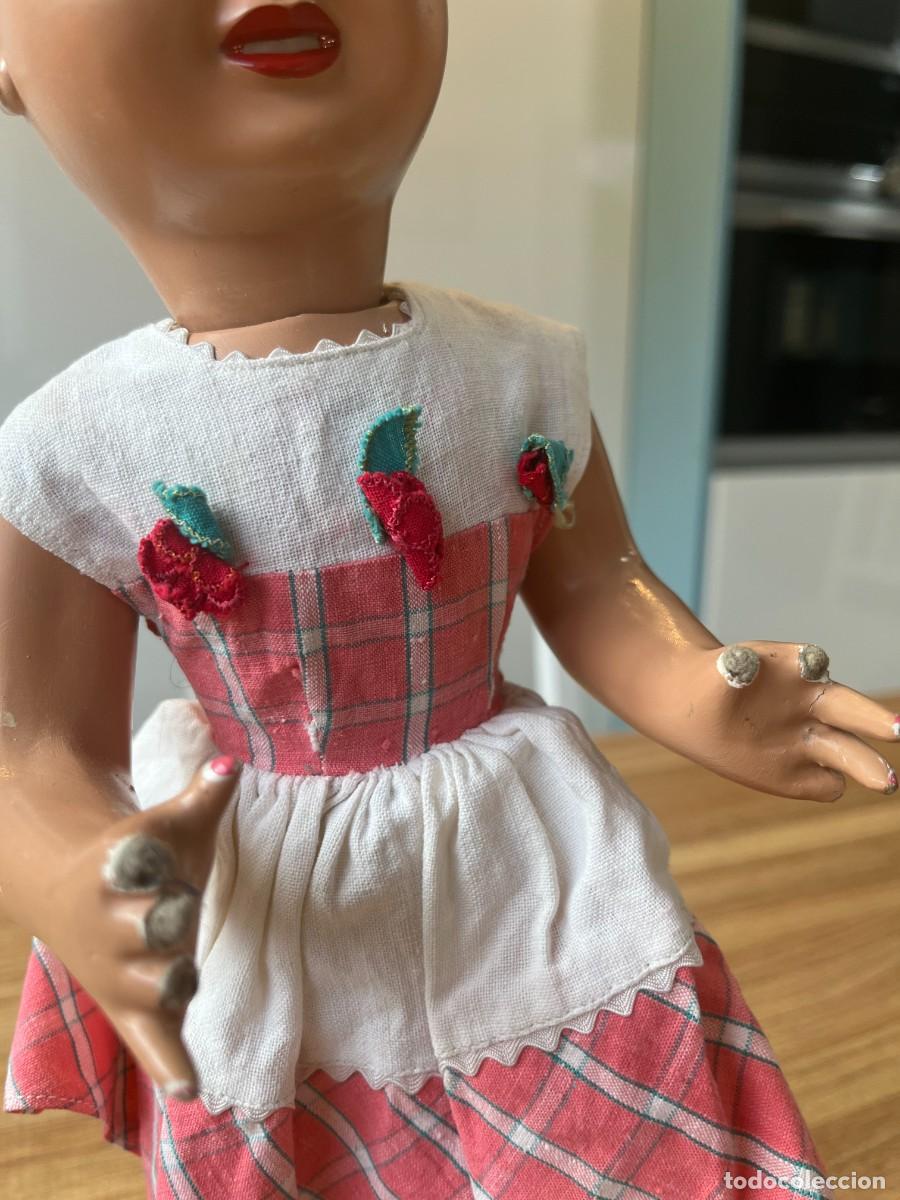 Mu&ntilde;eca espa&ntilde;ola clasica: Mu&ntilde;eca antigua Teres&iacute;n sin pelo - Foto 4
