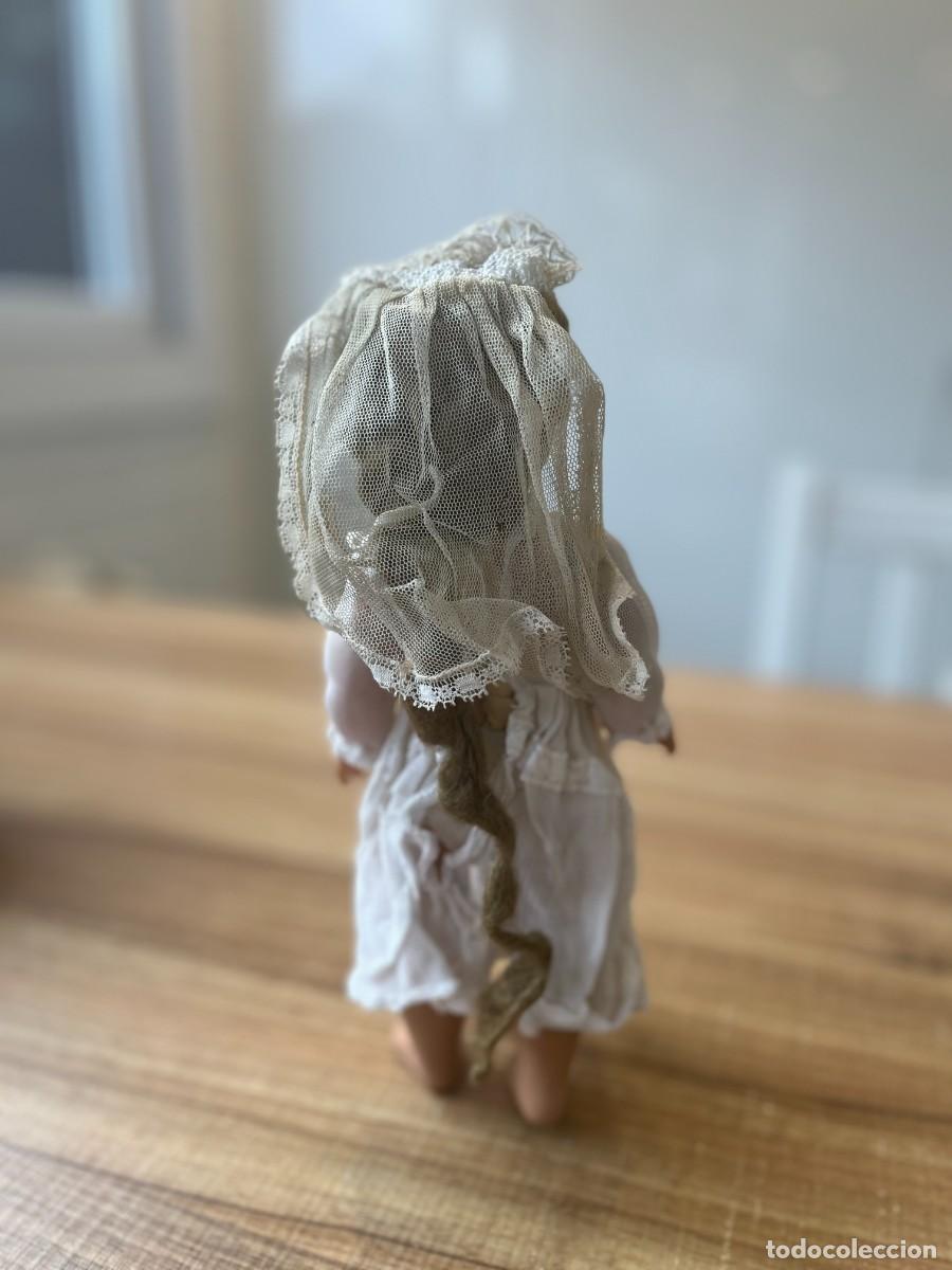 Mu&ntilde;eca espa&ntilde;ola clasica: Mu&ntilde;eca antigua de comuni&oacute;n tipo Teres&iacute;n - Foto 6