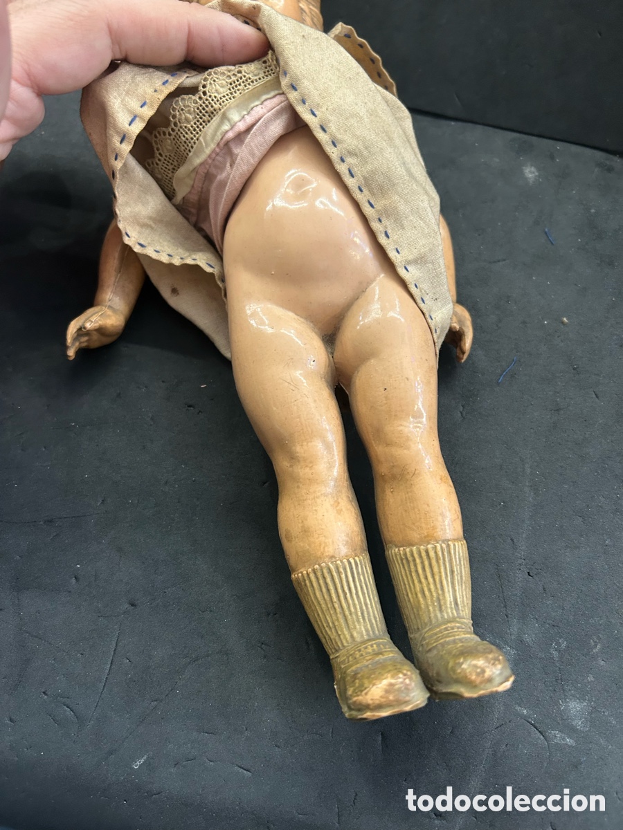 Mu&ntilde;eca espa&ntilde;ola clasica: Antigua Mu&ntilde;eca celuloide 27cm - Foto 6