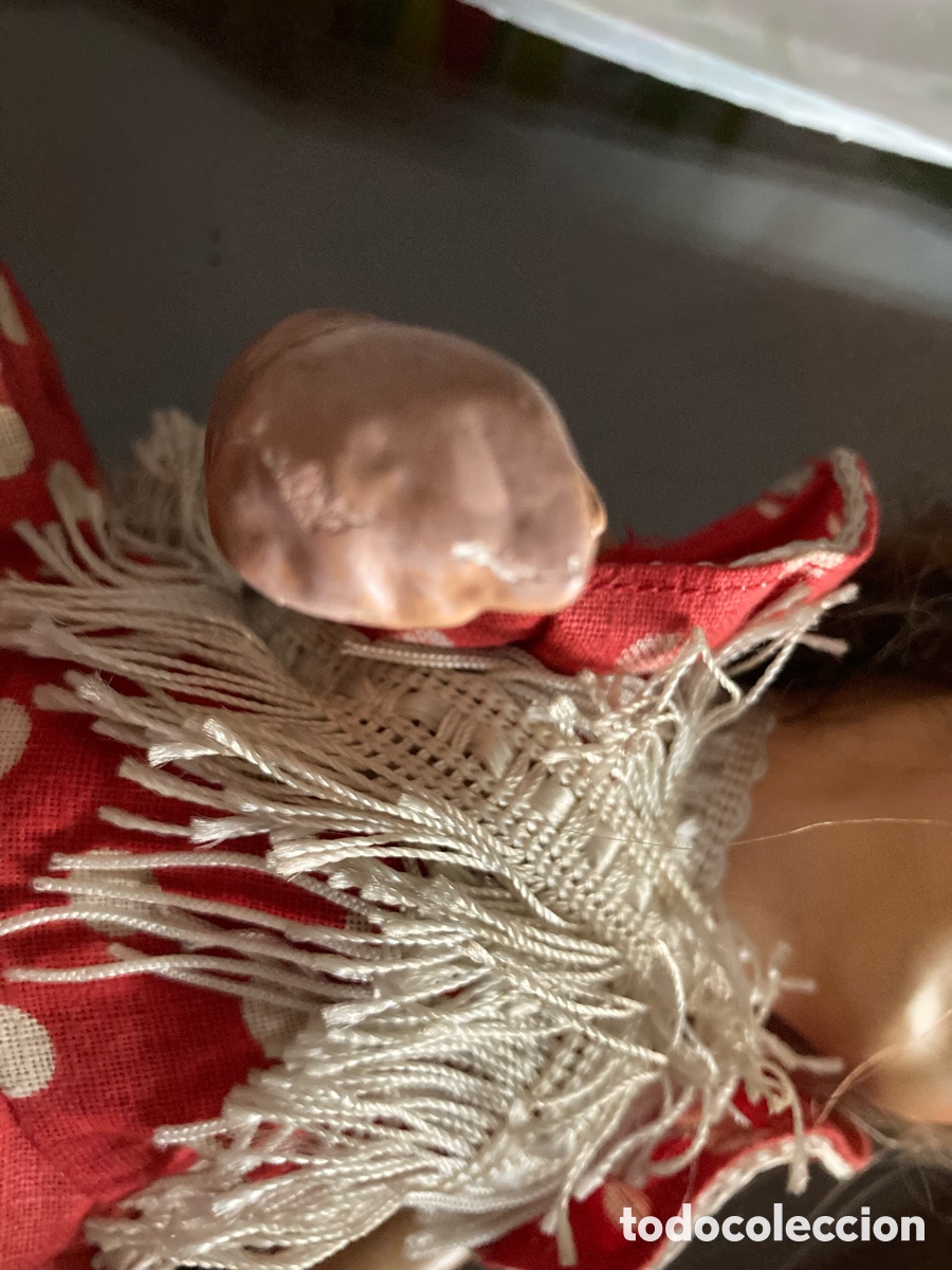 Mu&ntilde;eca espa&ntilde;ola clasica: Mu&ntilde;eca antigua de flamenca - Foto 4