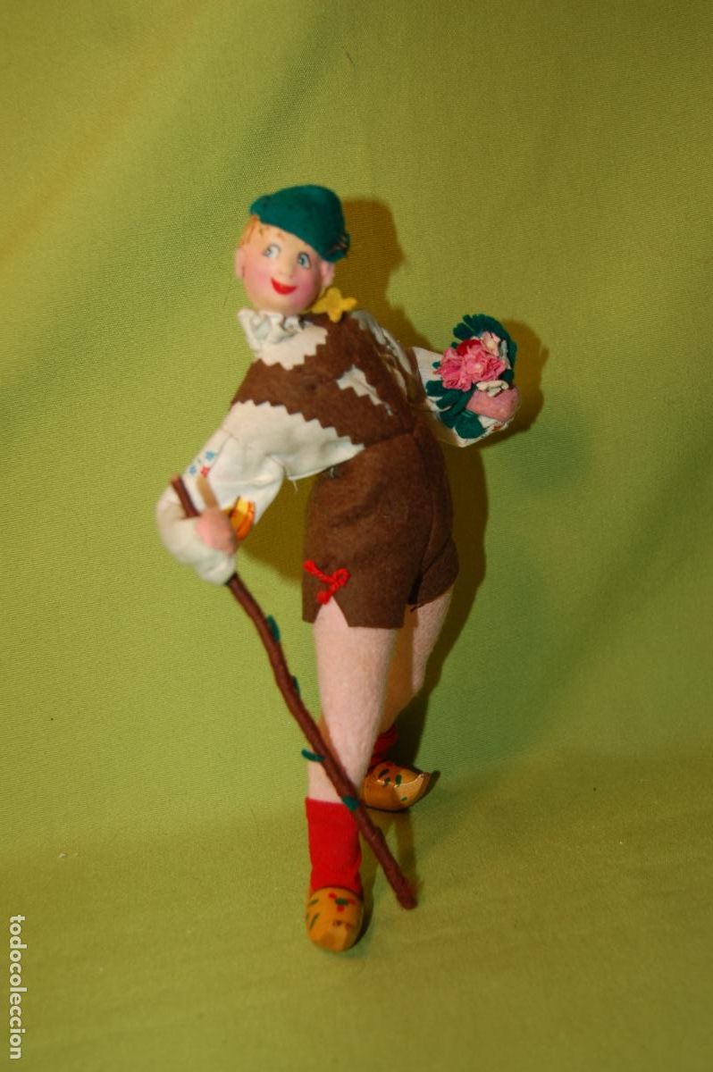 Mu&ntilde;eca espa&ntilde;ola clasica: mu&ntilde;eca tirolesa de roldan - Foto 3