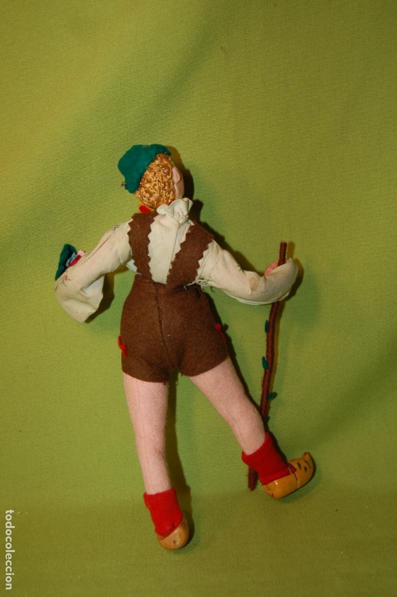 Mu&ntilde;eca espa&ntilde;ola clasica: mu&ntilde;eca tirolesa de roldan - Foto 5