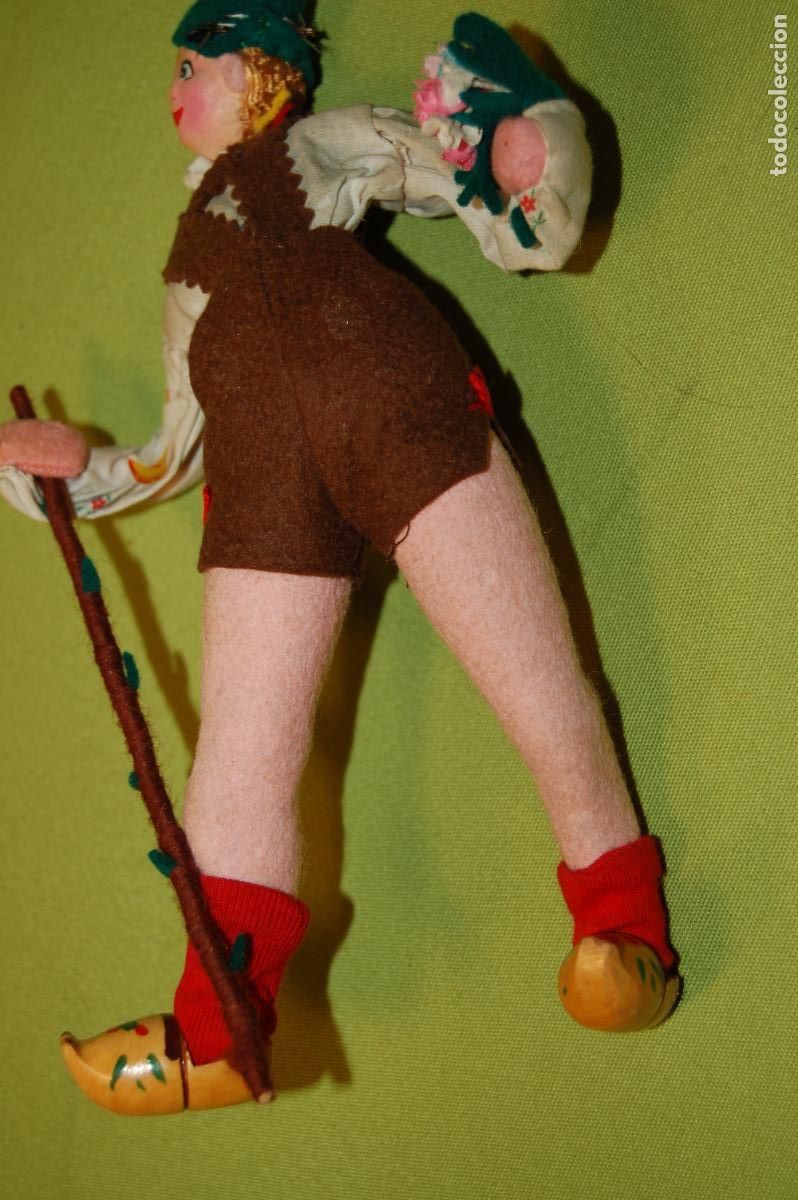 Mu&ntilde;eca espa&ntilde;ola clasica: mu&ntilde;eca tirolesa de roldan - Foto 7