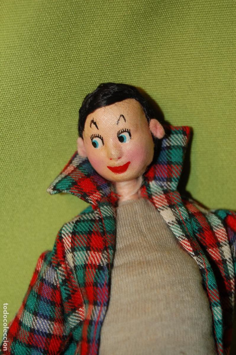 Mu&ntilde;eca espa&ntilde;ola clasica: mu&ntilde;eco barrig&oacute;n de roldan - Foto 6
