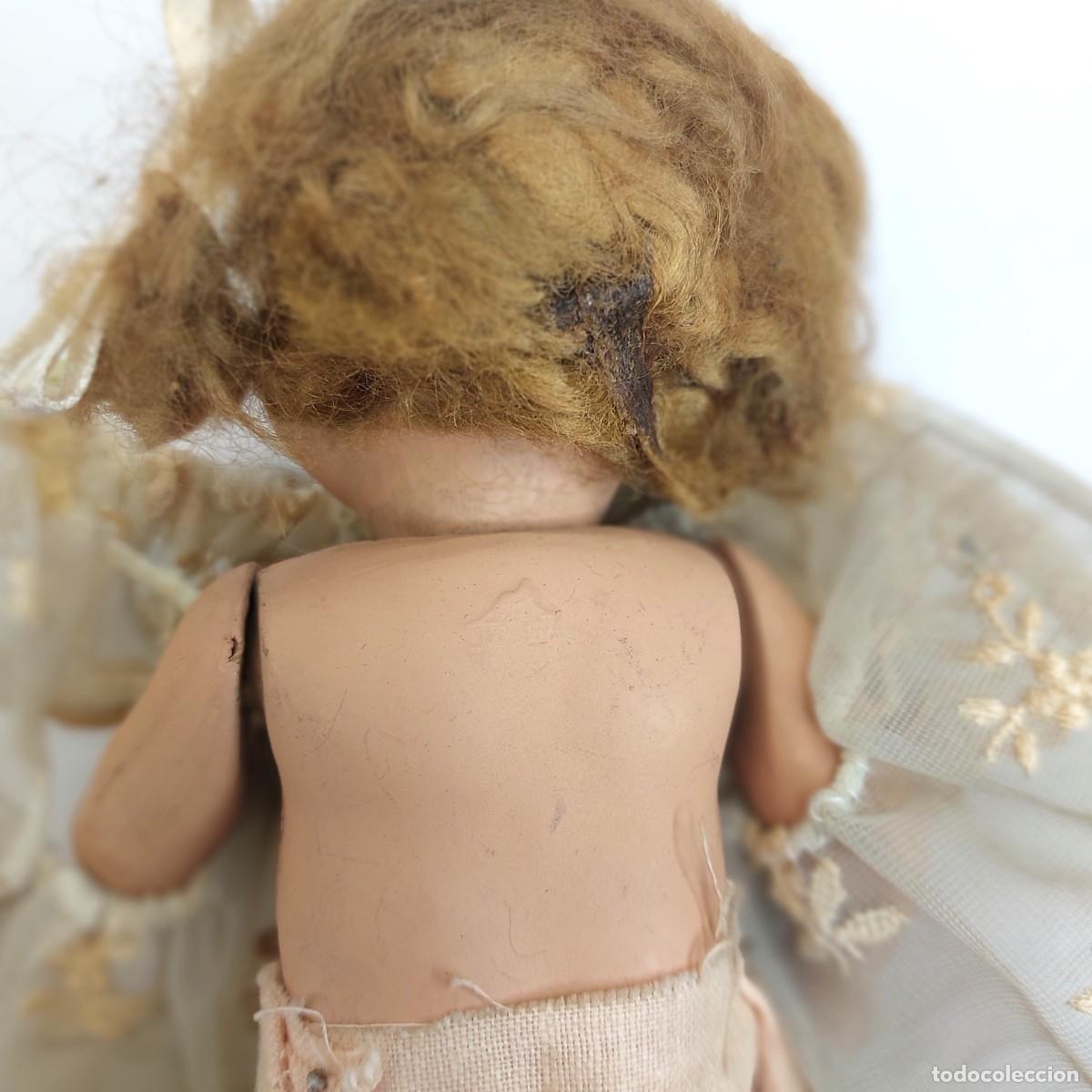 Mu&ntilde;eca espa&ntilde;ola clasica: MU&Ntilde;ECA DE CELULOIDE CON MARCA ICSA, MIDE 20cm. - Foto 4