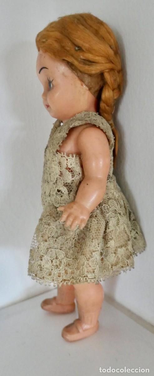 Mu&ntilde;eca espa&ntilde;ola clasica: ANTIGUA MU&Ntilde;ECA DE CELULOIDE - 16 cm - Foto 2