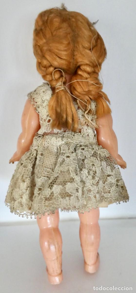 Mu&ntilde;eca espa&ntilde;ola clasica: ANTIGUA MU&Ntilde;ECA DE CELULOIDE - 16 cm - Foto 3