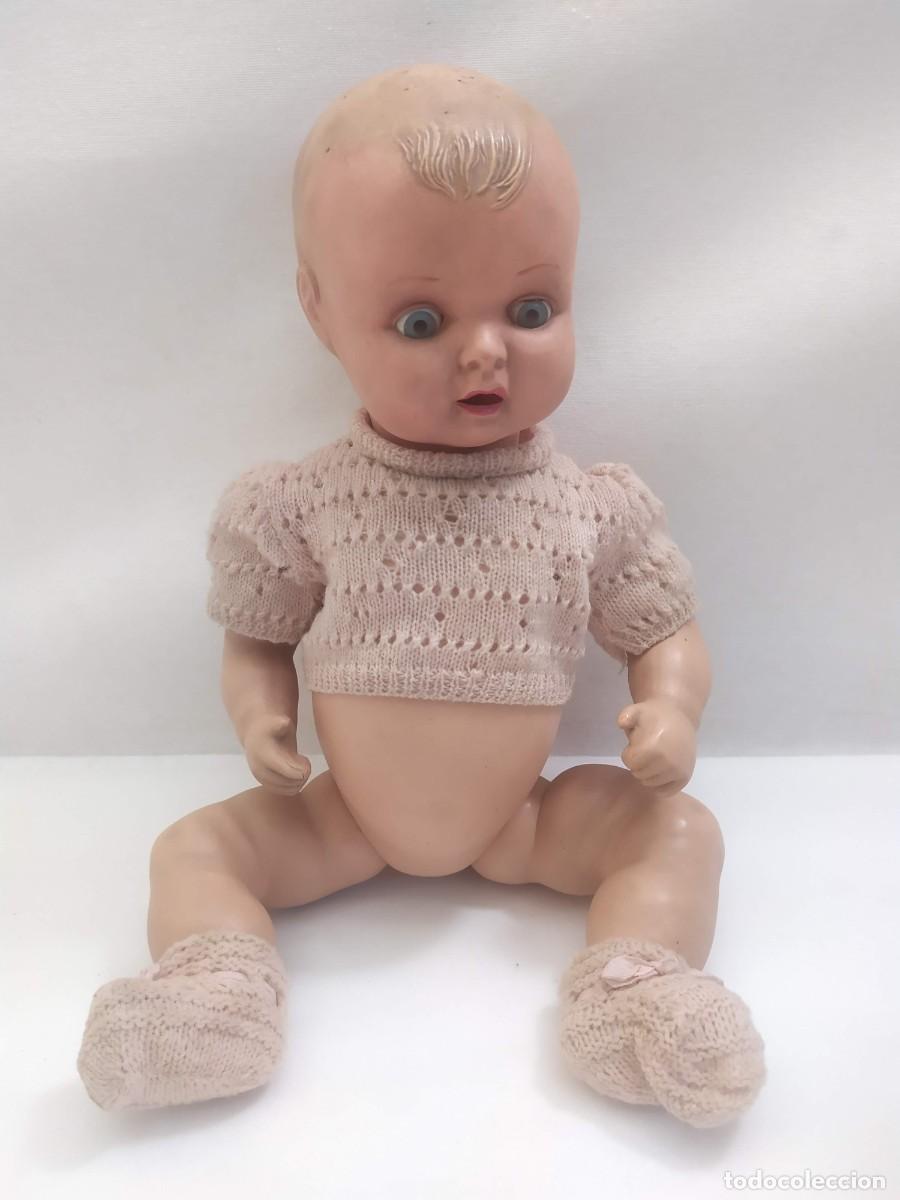 Mu&ntilde;eca espa&ntilde;ola clasica: Mu&ntilde;eco de celuloide. JC-SA. 35. No llora. - Foto 1