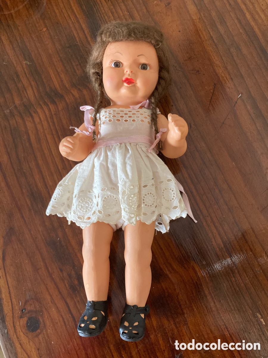 Mu&ntilde;eca espa&ntilde;ola clasica: Mu&ntilde;eca espa&ntilde;ola28cm ,celuloide grueso - Foto 1
