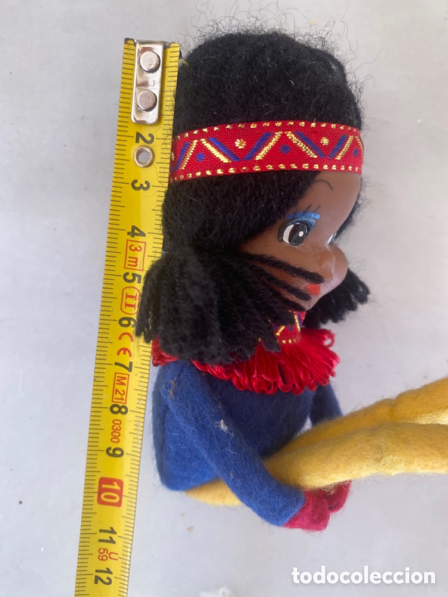 Mu&ntilde;eca espa&ntilde;ola clasica: Mu&ntilde;eca antigua de trapo - Foto 3