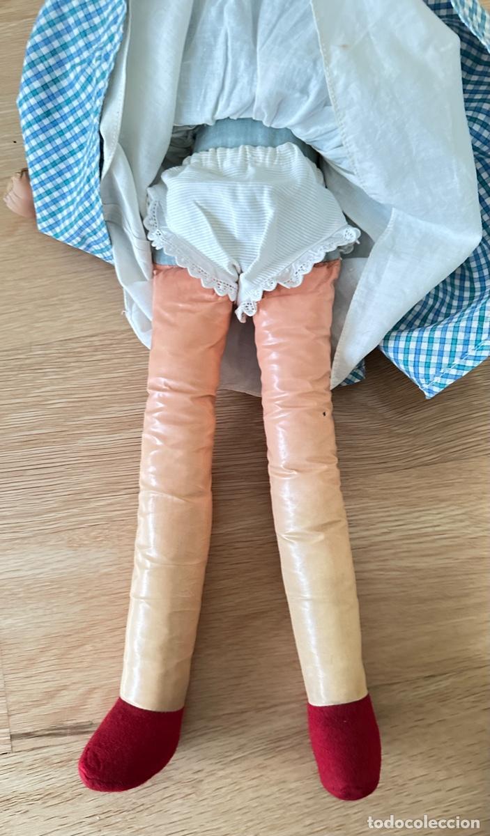 Mu&ntilde;eca espa&ntilde;ola clasica: MU&Ntilde;ECA DE COLECCION CARA DE CELULOIDE, A&Ntilde;OS 50. - Foto 7