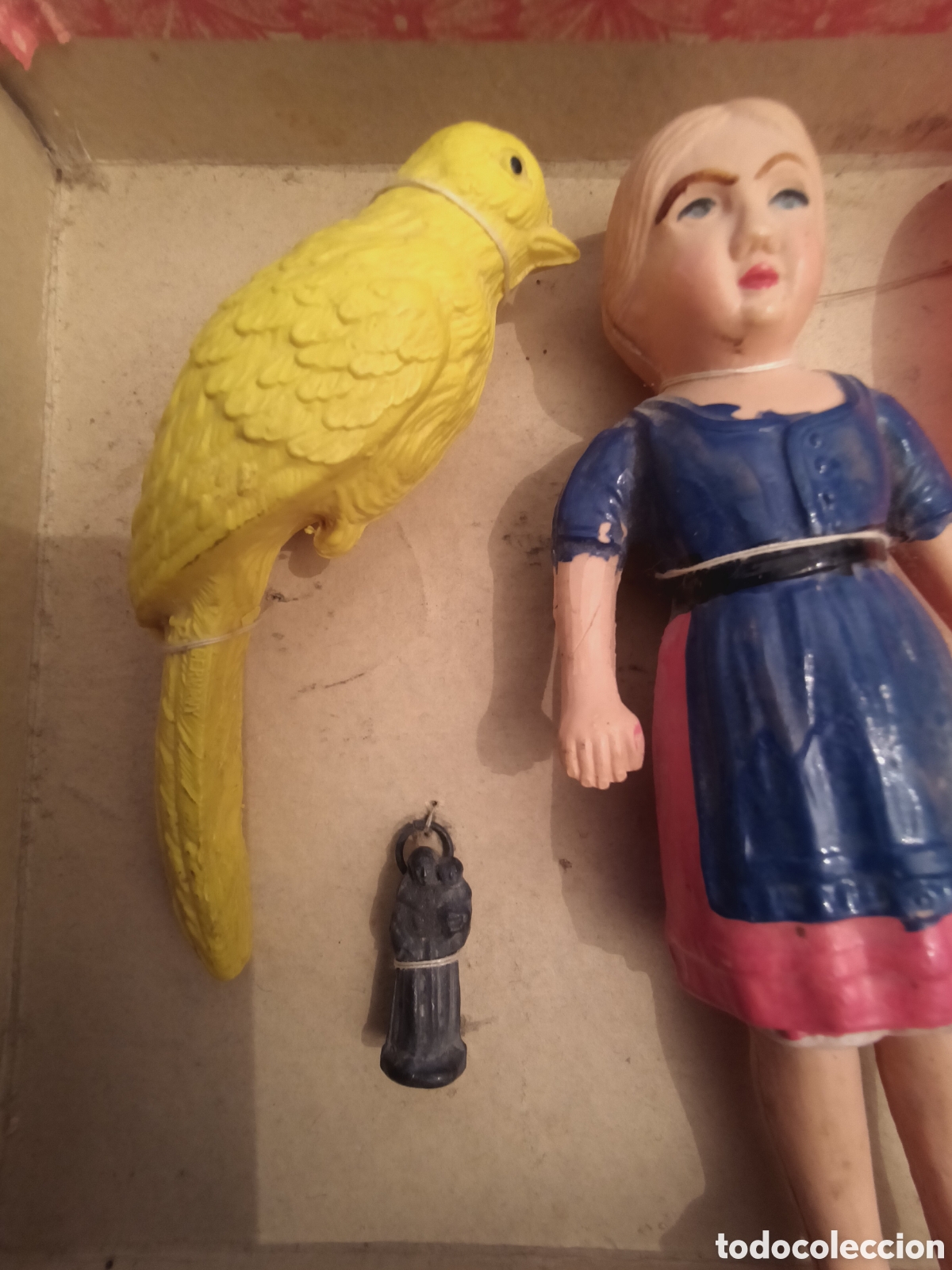 Mu&ntilde;eca espa&ntilde;ola clasica: Antigua caja de mu&ntilde;ecas original. - Foto 6