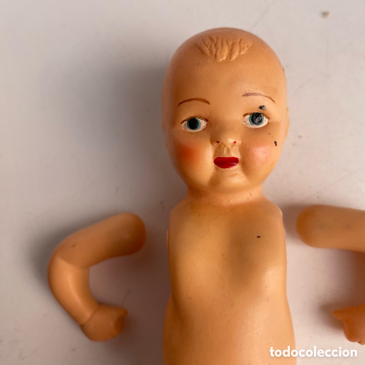 Mu&ntilde;eca espa&ntilde;ola clasica: Mu&ntilde;eco bebe celuloide - Foto 3