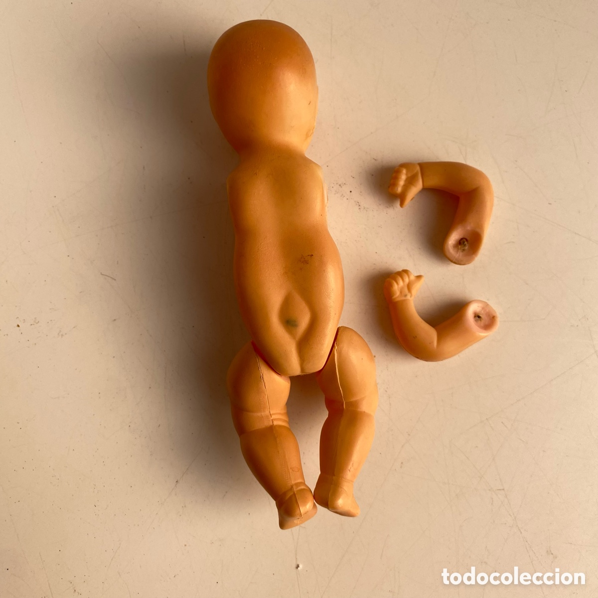 Mu&ntilde;eca espa&ntilde;ola clasica: Mu&ntilde;eco bebe celuloide - Foto 5