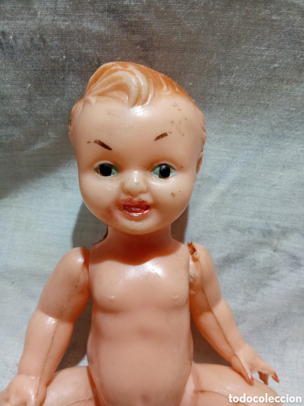 Mu&ntilde;eca espa&ntilde;ola clasica: ANTIGUO MU&Ntilde;ECO DE PVC - Foto 1