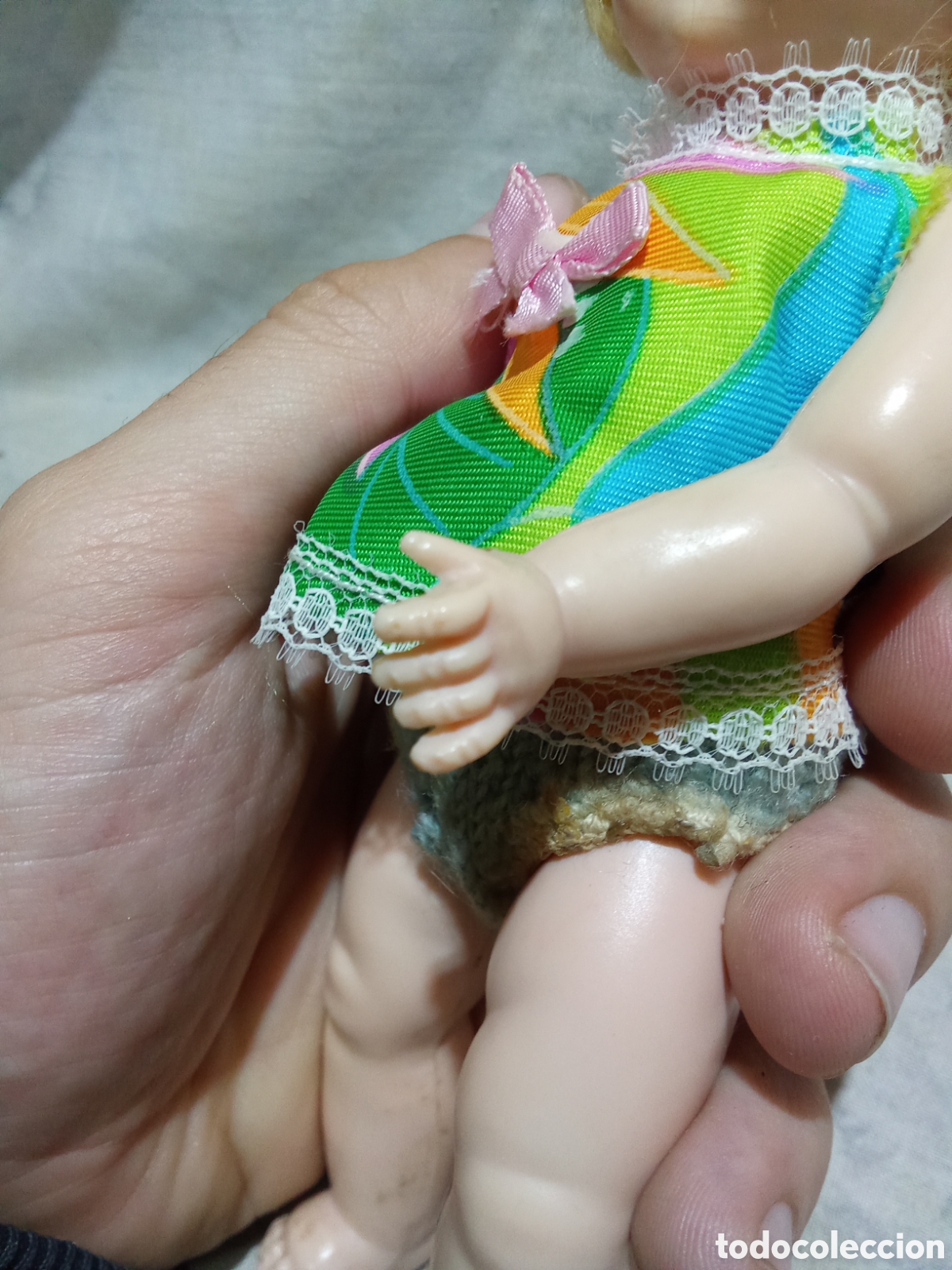 Mu&ntilde;eca espa&ntilde;ola clasica: MU&Ntilde;ECA DE CELULOIDE INGLESA MISS ROSEBUD - Foto 4