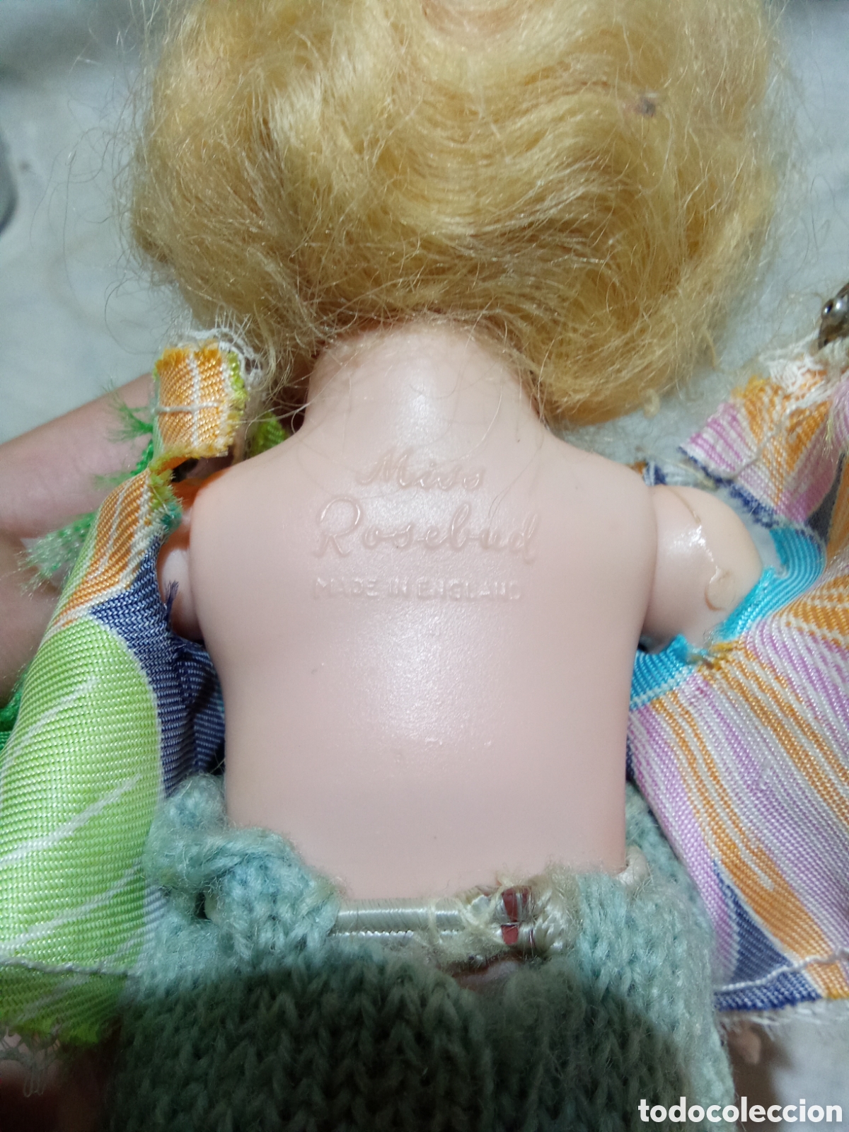 Mu&ntilde;eca espa&ntilde;ola clasica: MU&Ntilde;ECA DE CELULOIDE INGLESA MISS ROSEBUD - Foto 7
