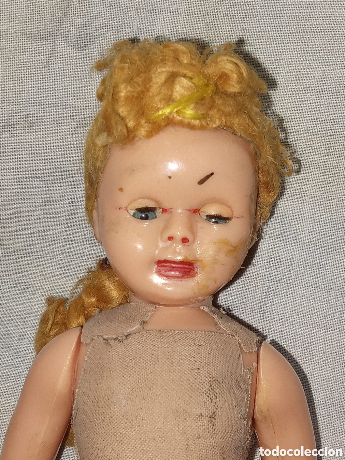 Mu&ntilde;eca espa&ntilde;ola clasica: ANTIGUA MU&Ntilde;ECA DE PVC - Foto 2