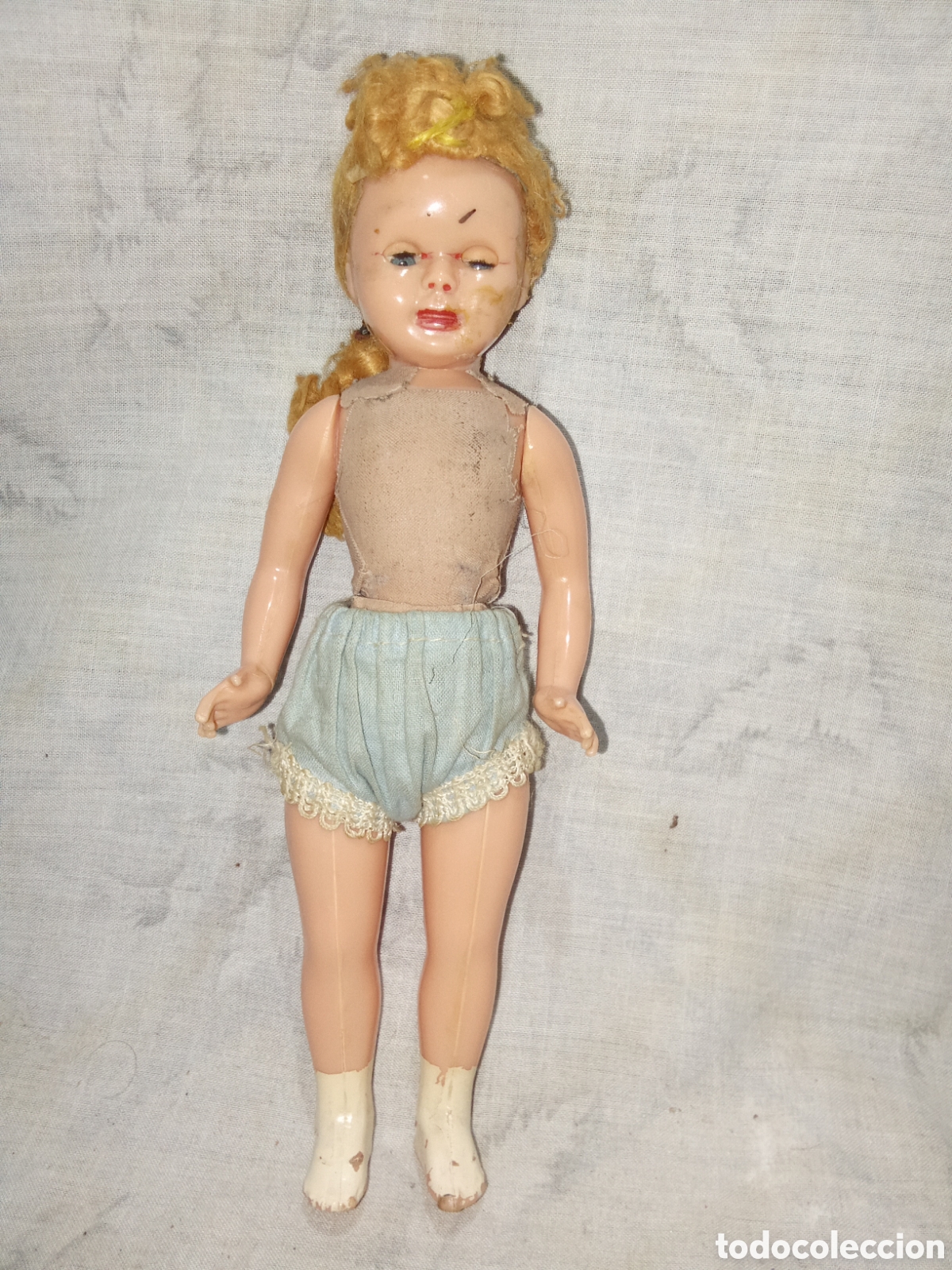 Mu&ntilde;eca espa&ntilde;ola clasica: ANTIGUA MU&Ntilde;ECA DE PVC - Foto 1