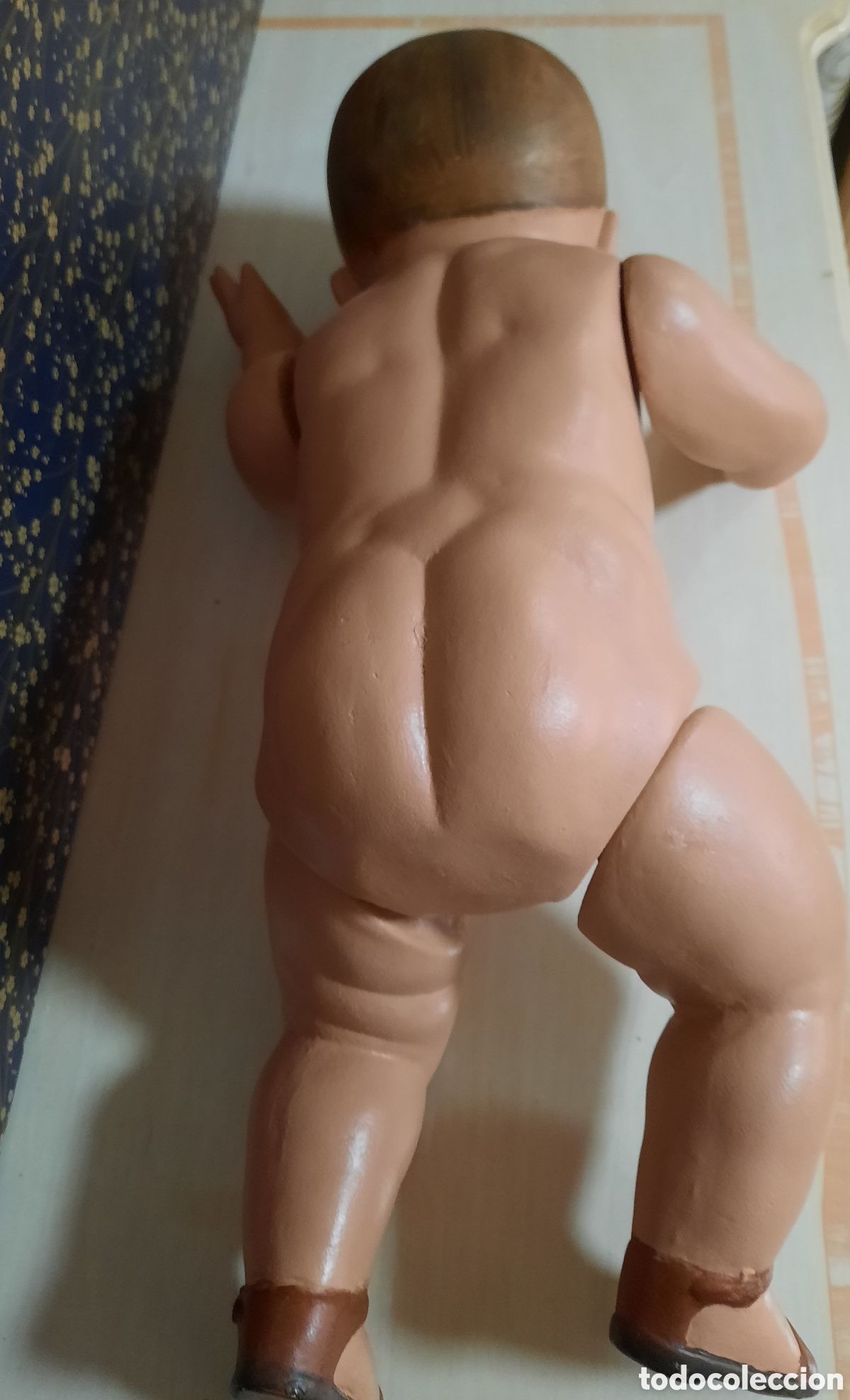 Mu&ntilde;eca espa&ntilde;ola clasica: Antiguo mu&ntilde;eco de ceramica - Foto 10