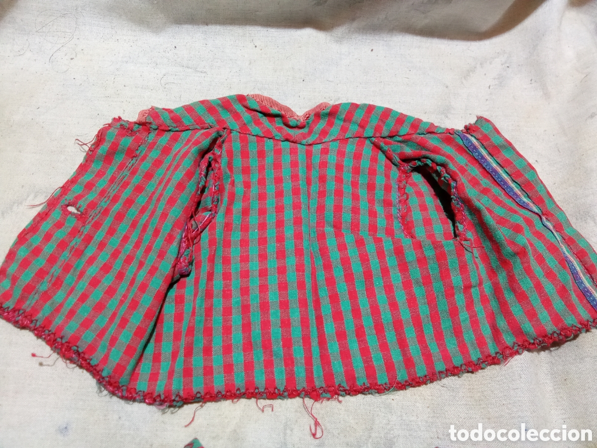 Mu&ntilde;eca espa&ntilde;ola clasica: BONITO CONJUNTO PARA MU&Ntilde;ECA ANTIGUA - Foto 4