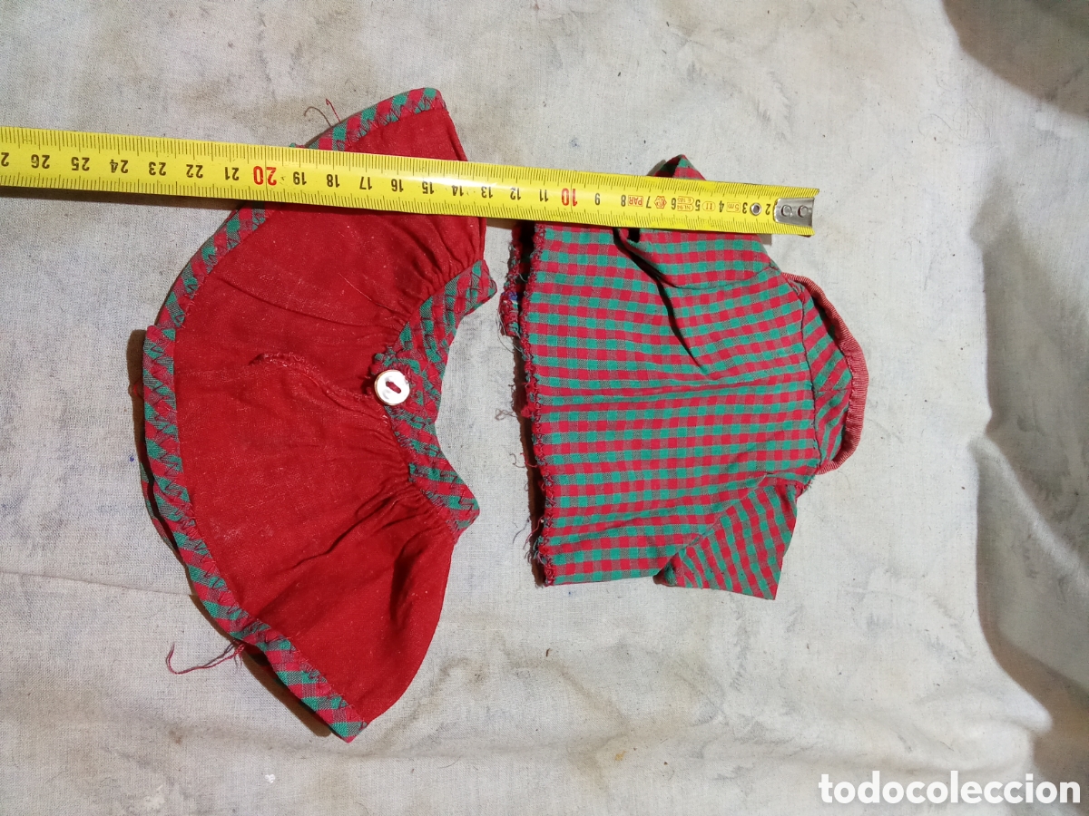 Mu&ntilde;eca espa&ntilde;ola clasica: BONITO CONJUNTO PARA MU&Ntilde;ECA ANTIGUA - Foto 9