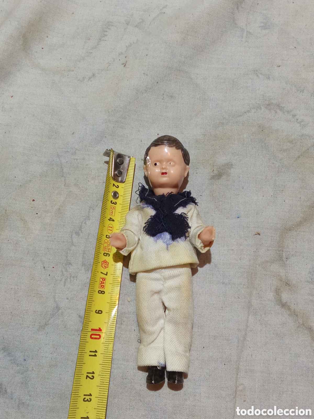 Mu&ntilde;eca espa&ntilde;ola clasica: ANTIGUO MU&Ntilde;ECO DE COMUNI&Oacute;N EN PVC - Foto 3