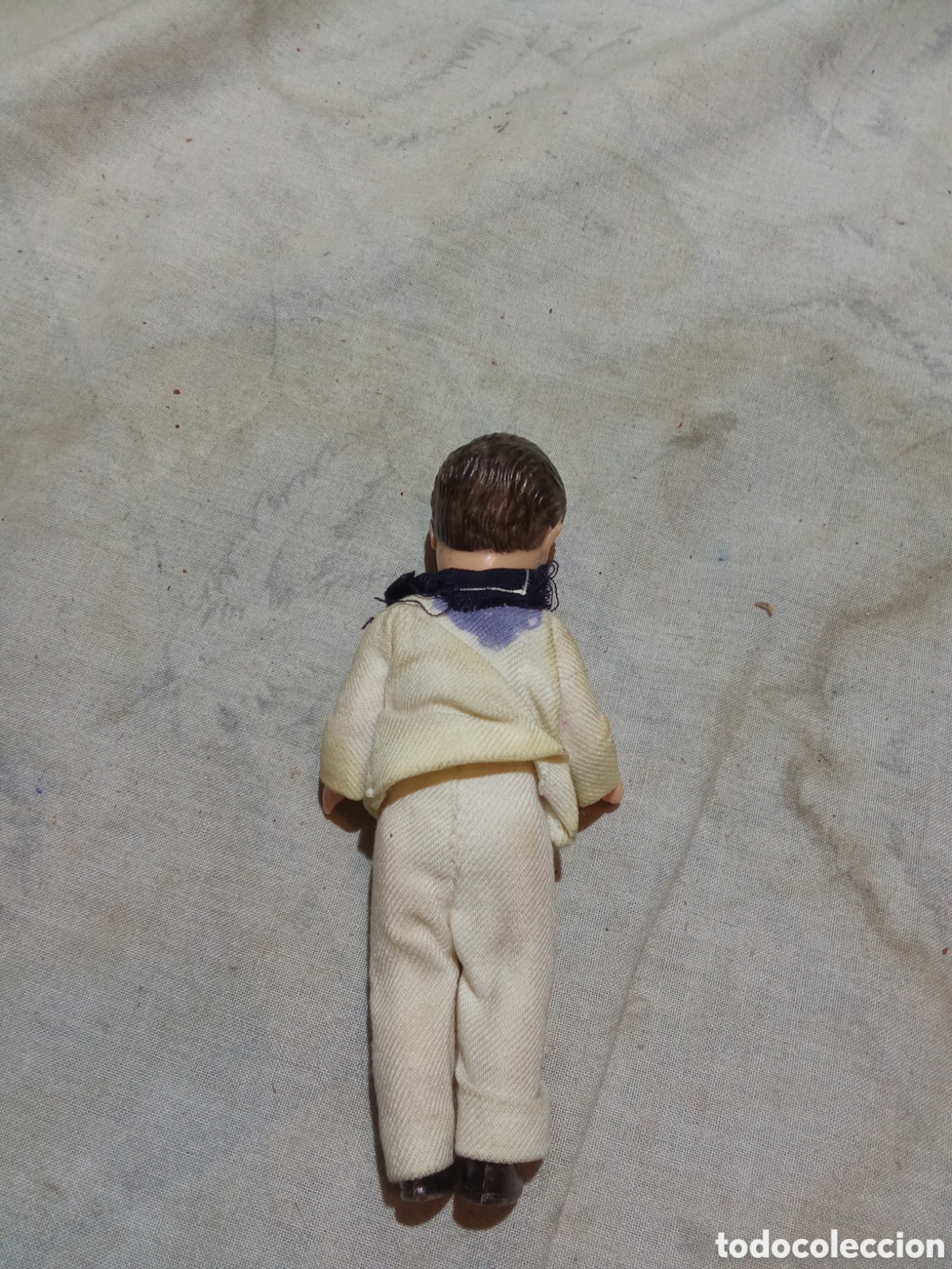 Mu&ntilde;eca espa&ntilde;ola clasica: ANTIGUO MU&Ntilde;ECO DE COMUNI&Oacute;N EN PVC - Foto 4