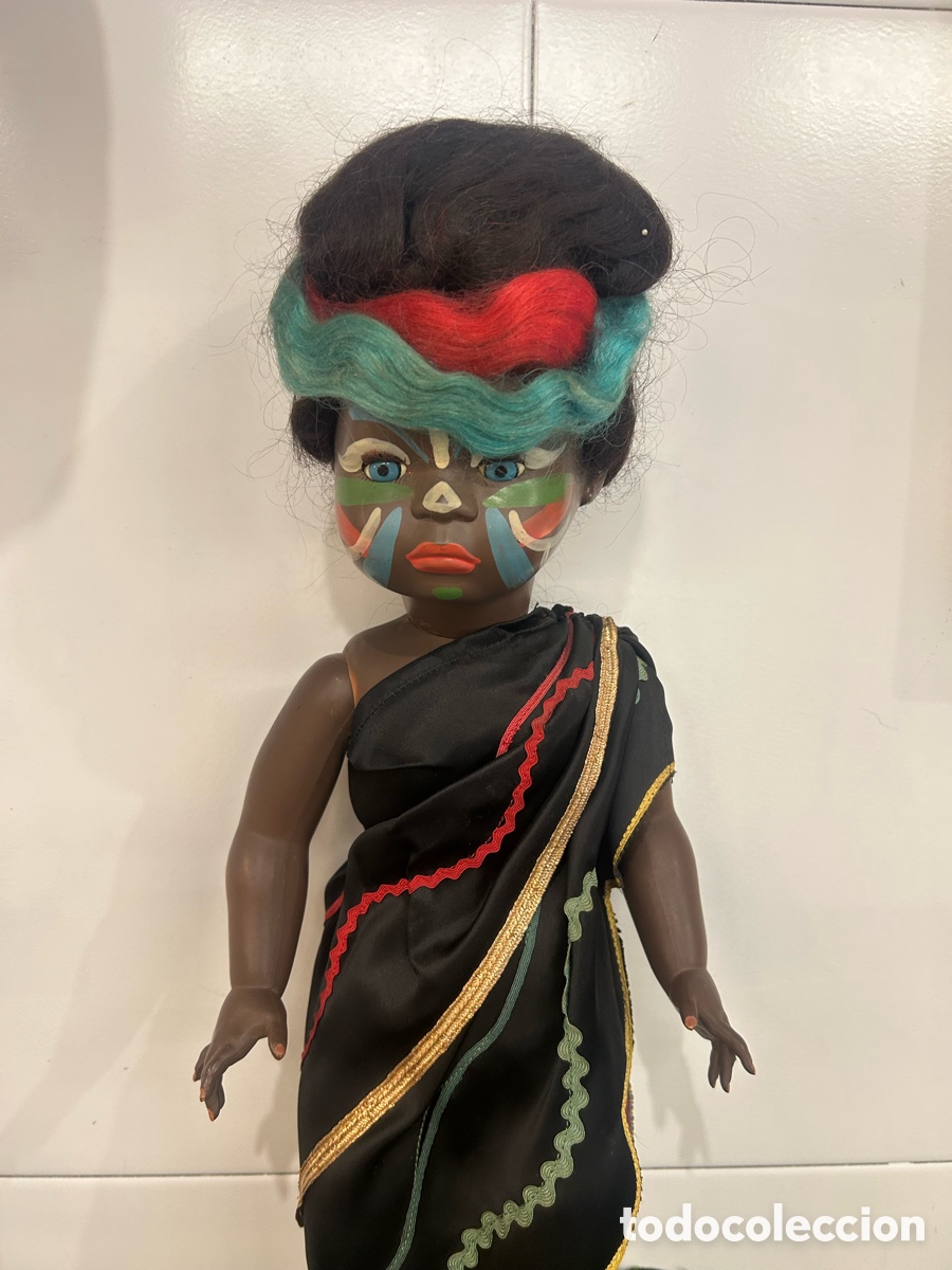 Mu&ntilde;eca espa&ntilde;ola clasica: Mu&ntilde;eca de celuloide de DIANA, 45cm - Foto 1