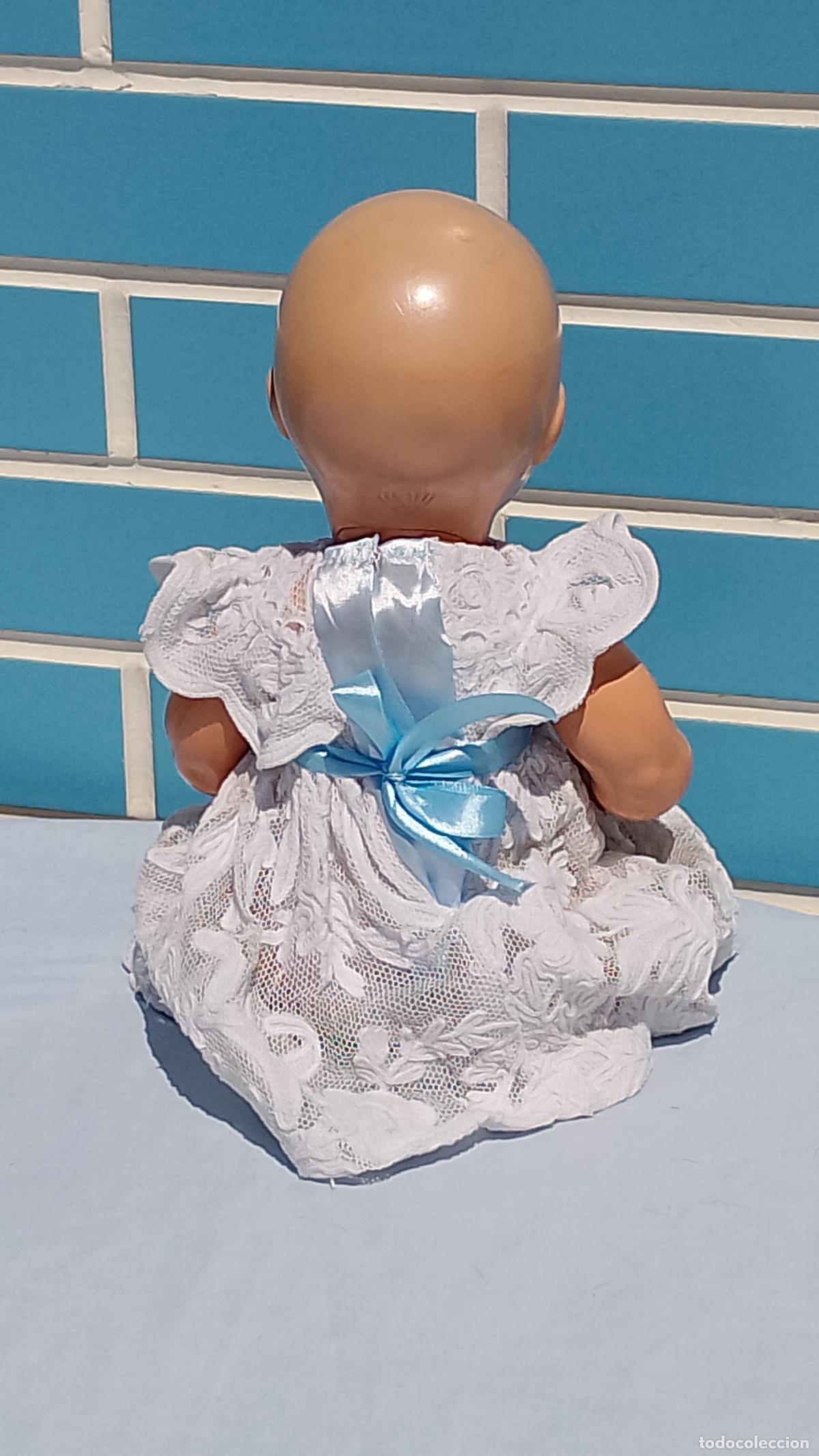 Mu&ntilde;eca espa&ntilde;ola clasica: Antiguo mu&ntilde;eco beb&eacute; de celuloide de los a&ntilde;os 50 - Foto 4