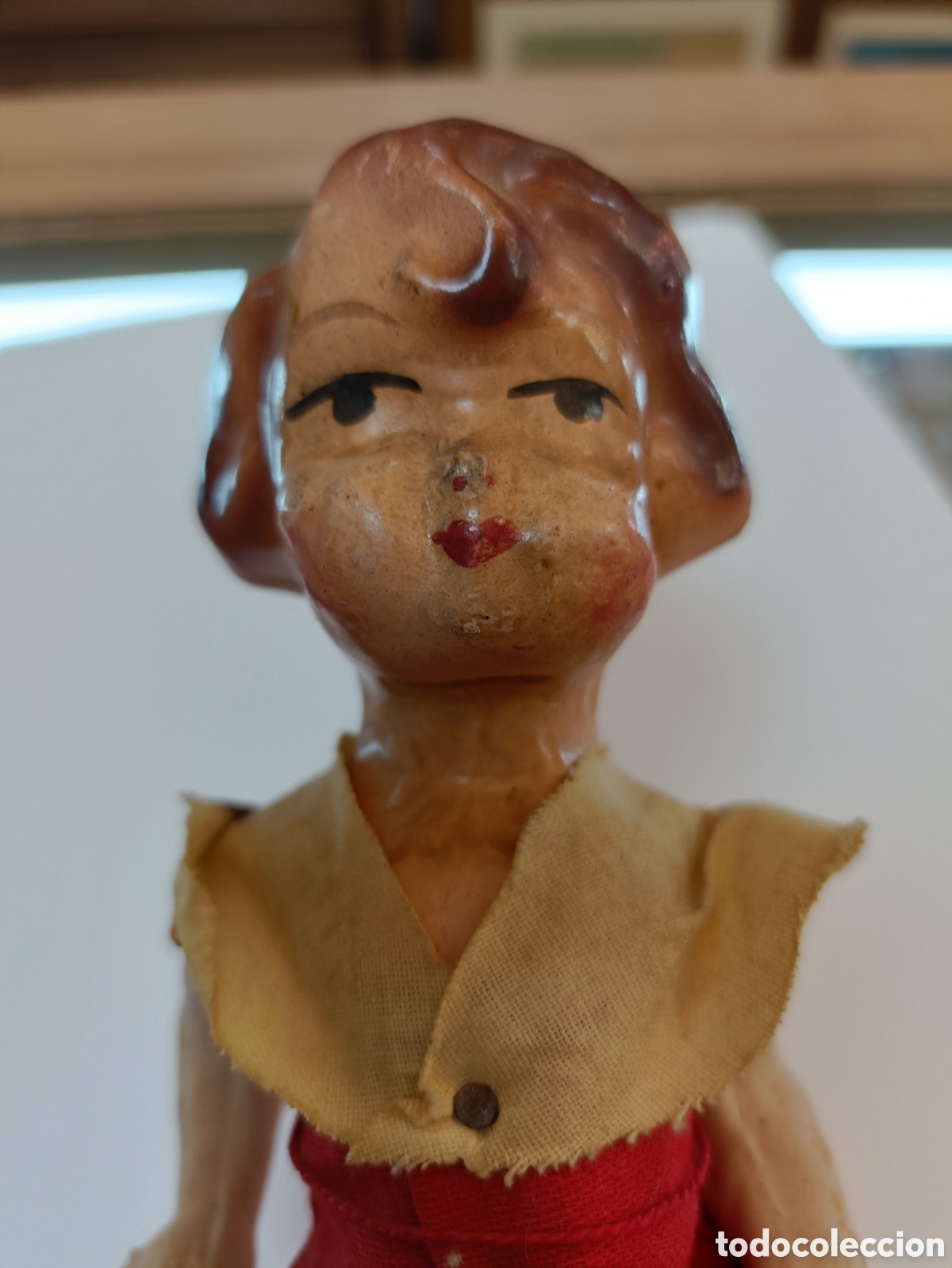 Mu&ntilde;eca espa&ntilde;ola clasica: MU&Ntilde;ECA CARTON PIEDRA 21 CMS. - Foto 4