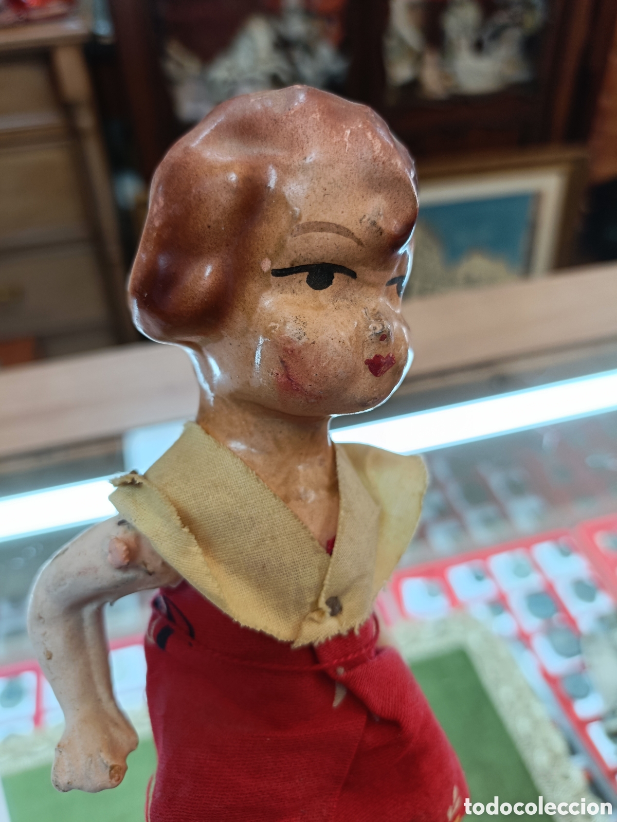 Mu&ntilde;eca espa&ntilde;ola clasica: MU&Ntilde;ECA CARTON PIEDRA 21 CMS. - Foto 5