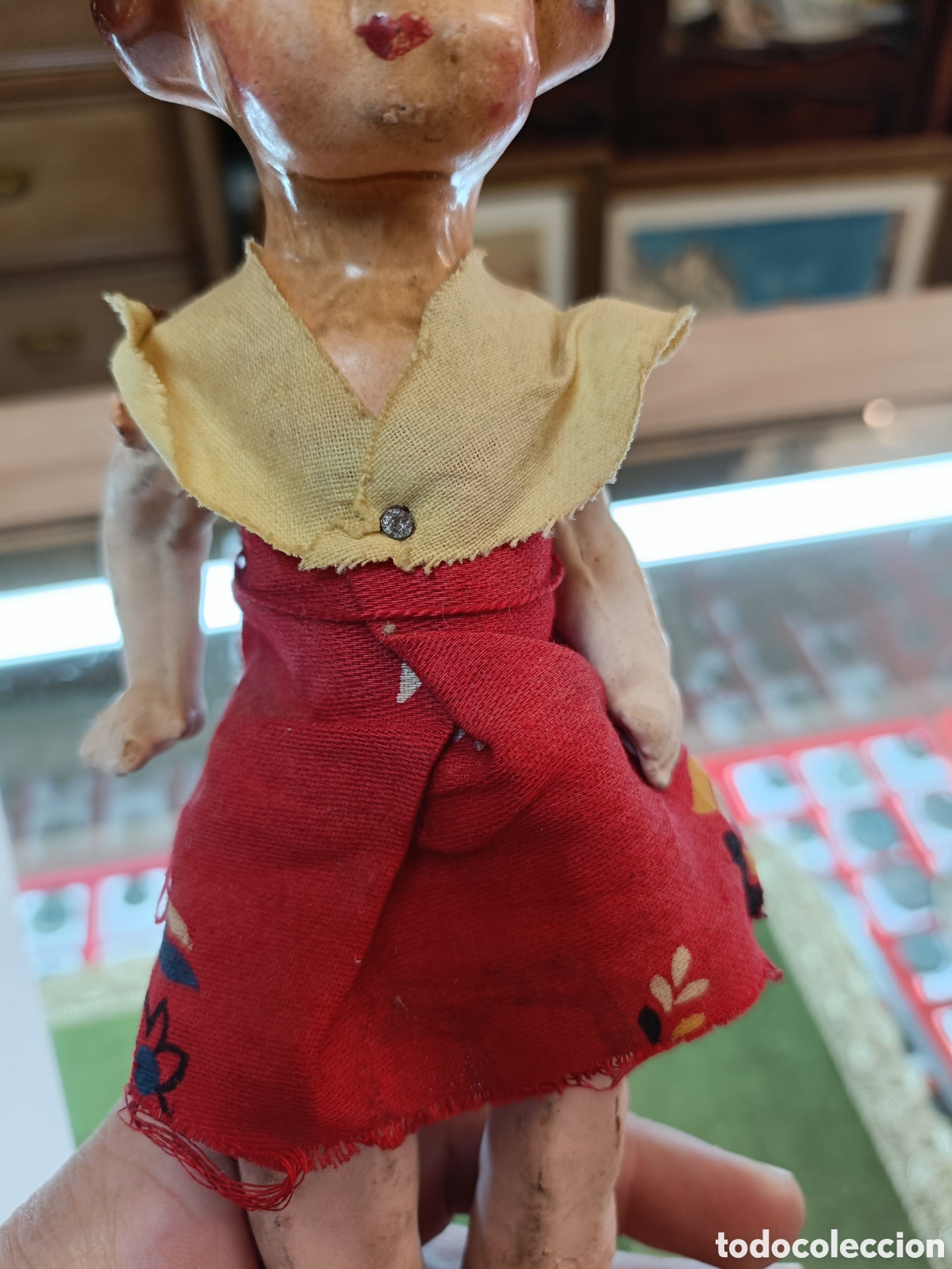 Mu&ntilde;eca espa&ntilde;ola clasica: MU&Ntilde;ECA CARTON PIEDRA 21 CMS. - Foto 6